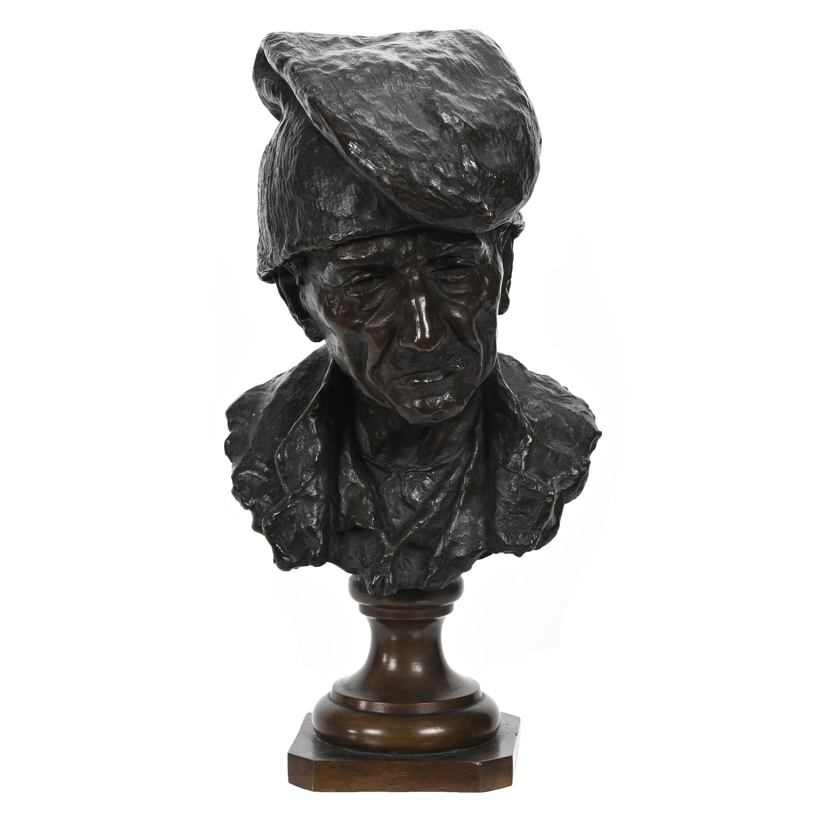 Bronze Bust Marked G. Merculiano (1859-1935) (1 of 4)