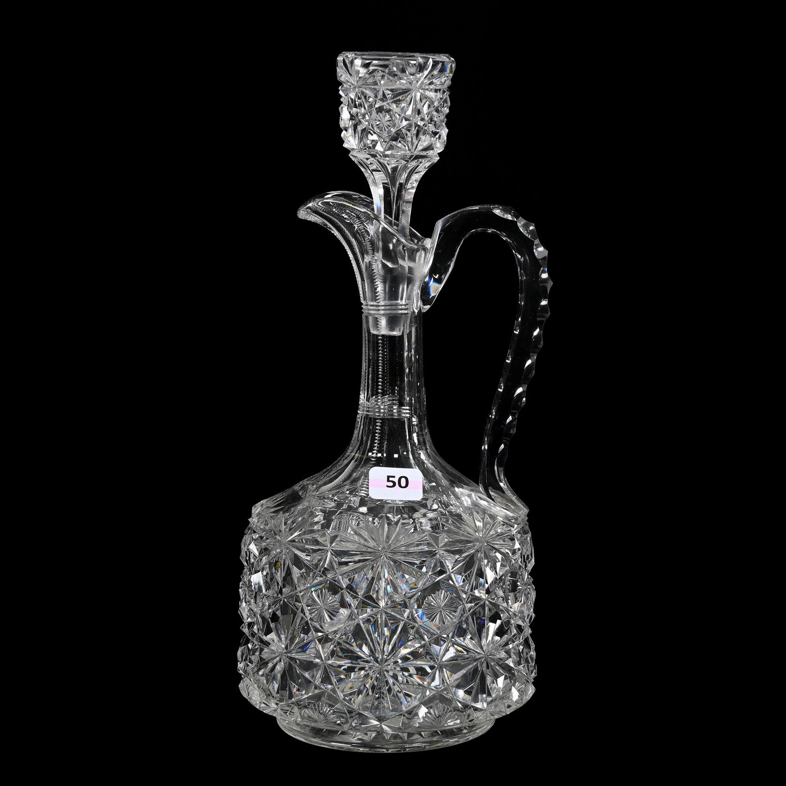Decanter, American Brilliant Cut Glass (1 of 3)