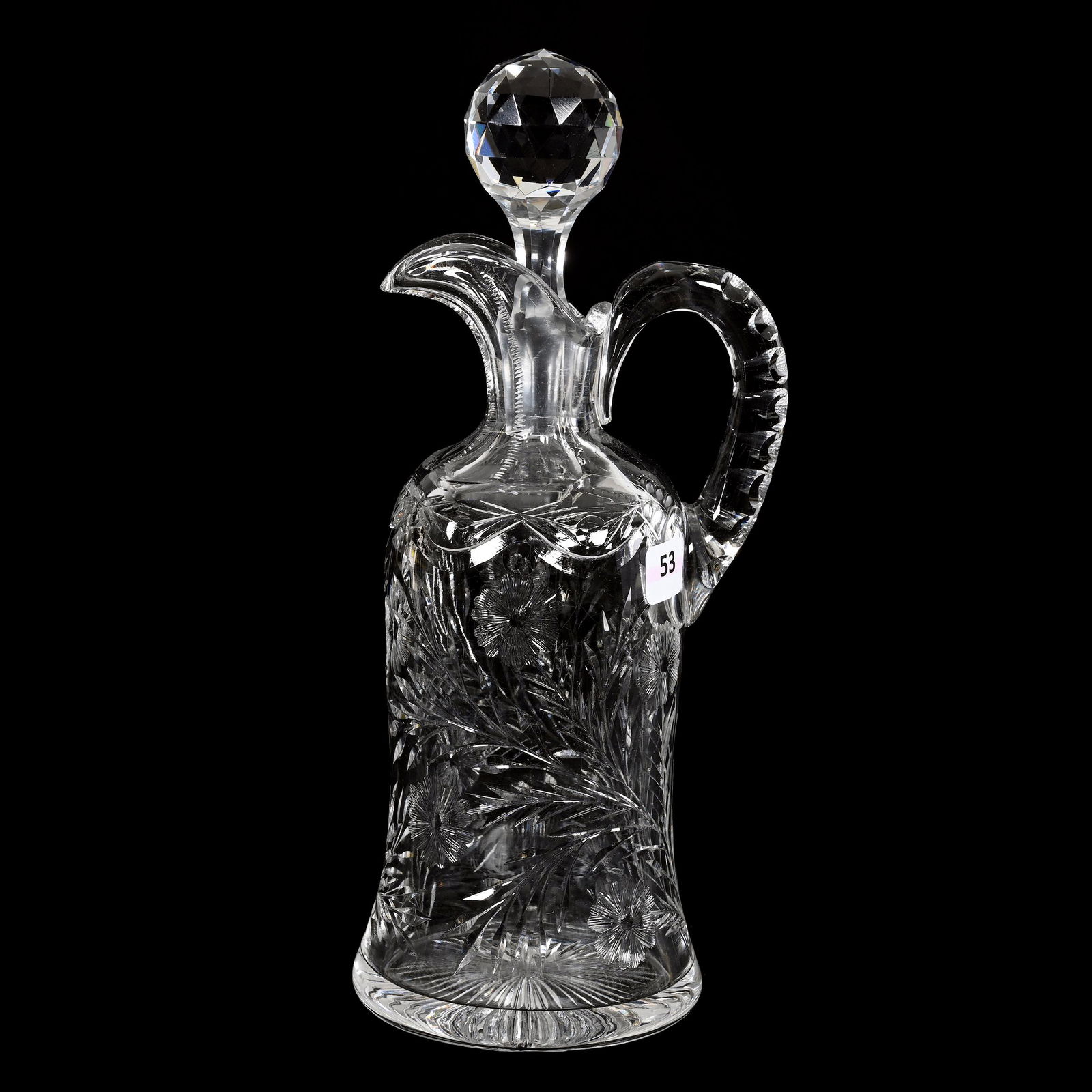 Decanter, American Brilliant Cut Glass (1 of 4)