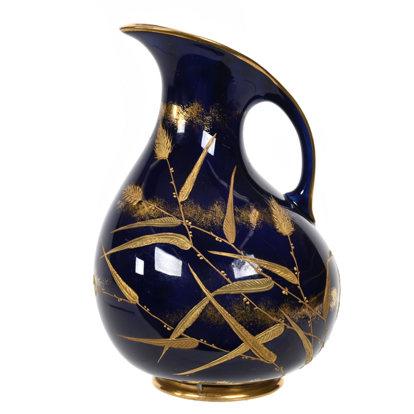 Handled Jug Marked O & B Belleek (1 of 3)