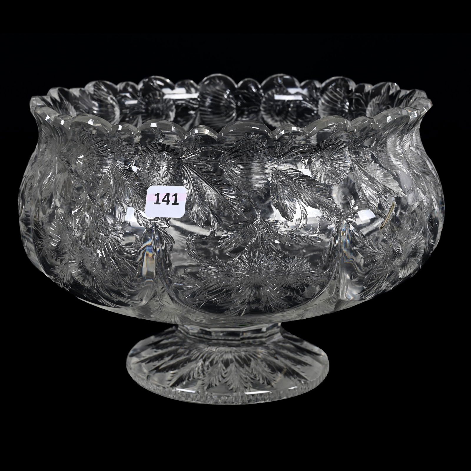 Pedestal Bowl, BPCG, Signed W. Fritsche (1 of 7)