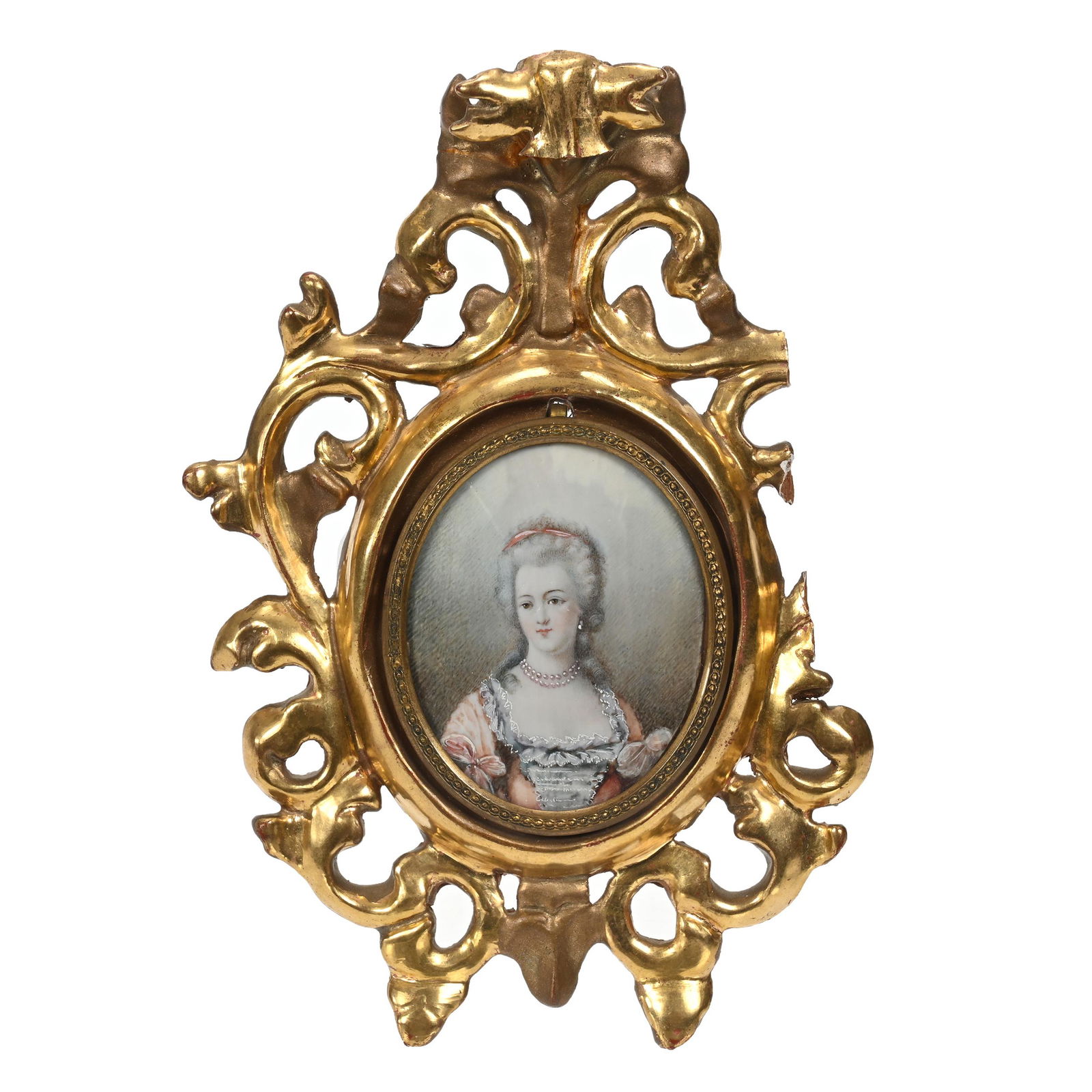 Framed Hand Painted Portrait (1 of 3)