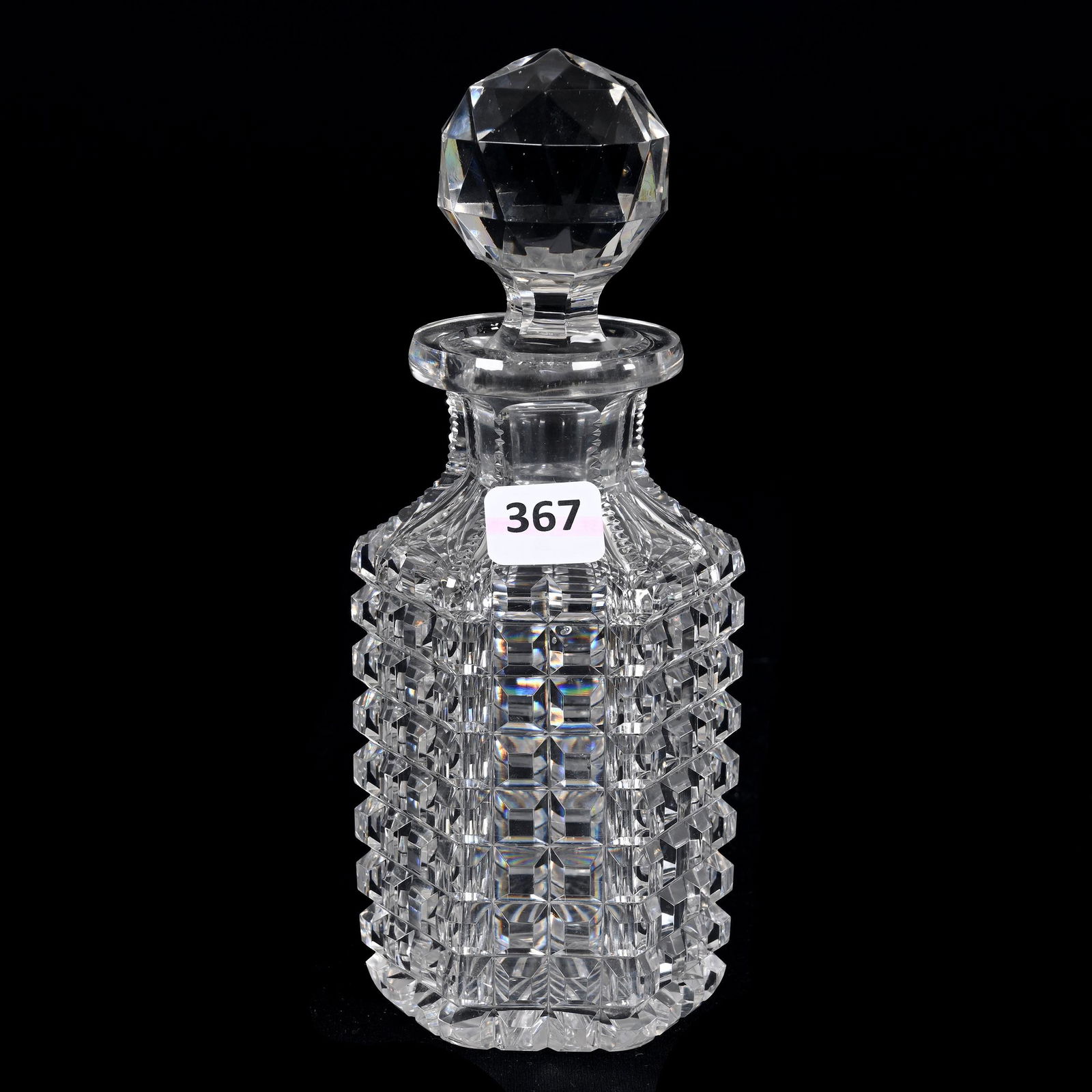 Cologne Bottle, American Brilliant Cut Glass (1 of 3)