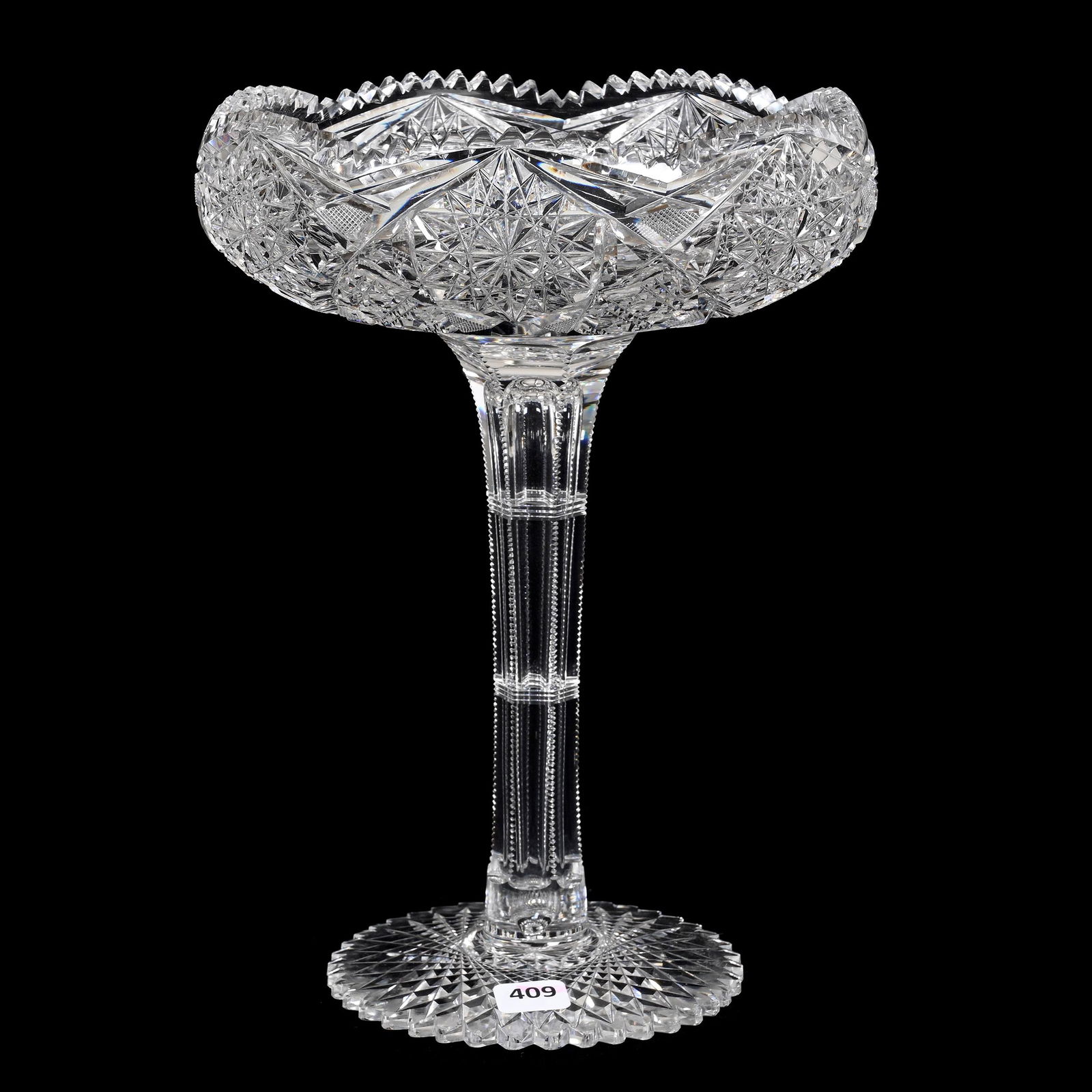 Compote, American Brilliant Cut Glass (1 of 3)