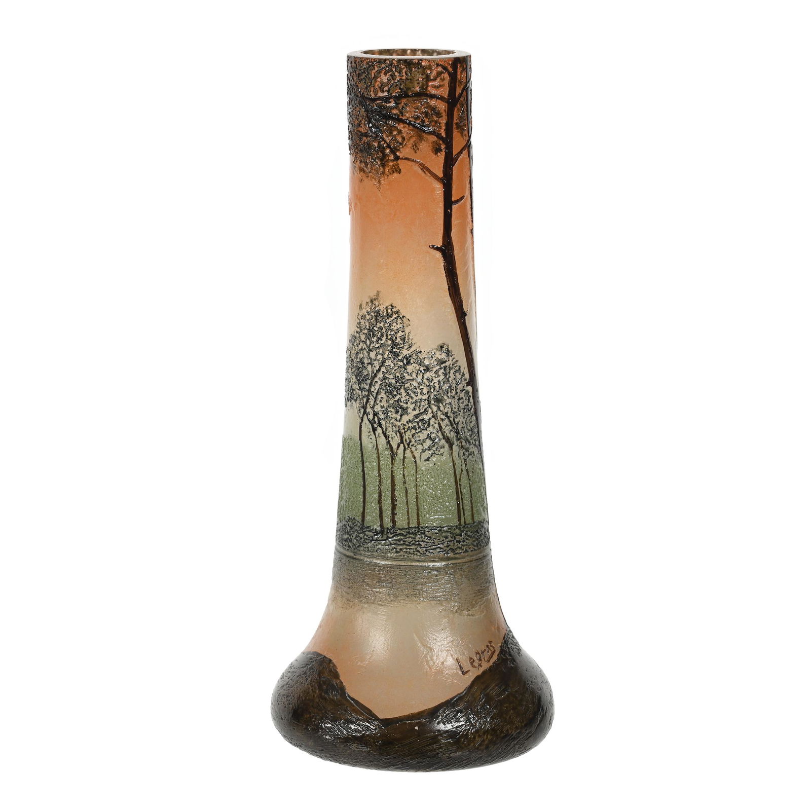 Vase Marked Legras French Cameo Art Glass (1 of 4)