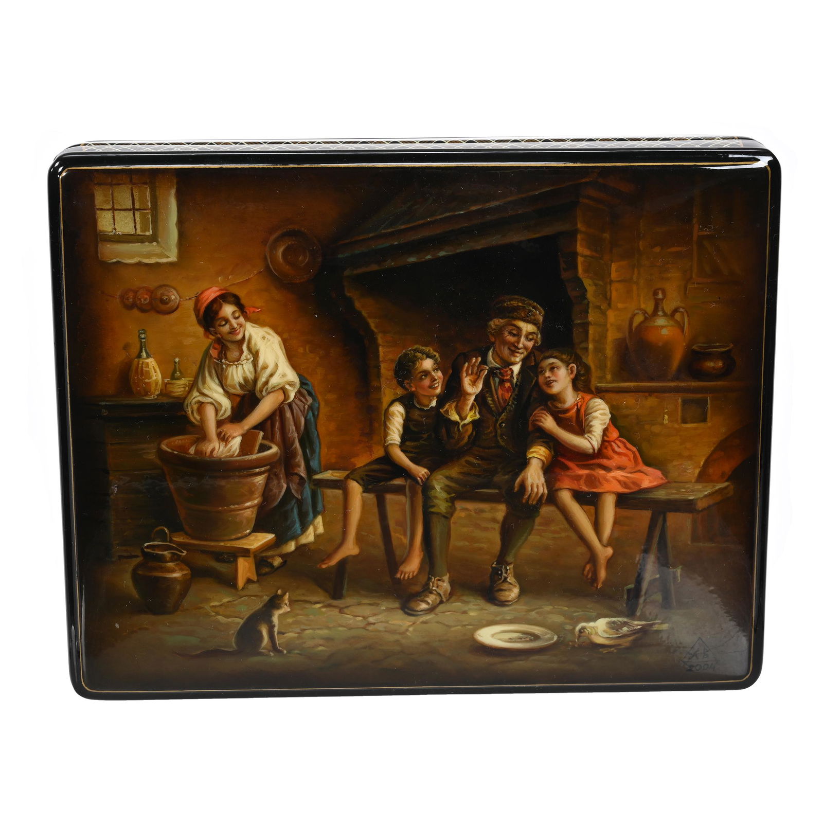 Russian Lacquer Box (1 of 4)