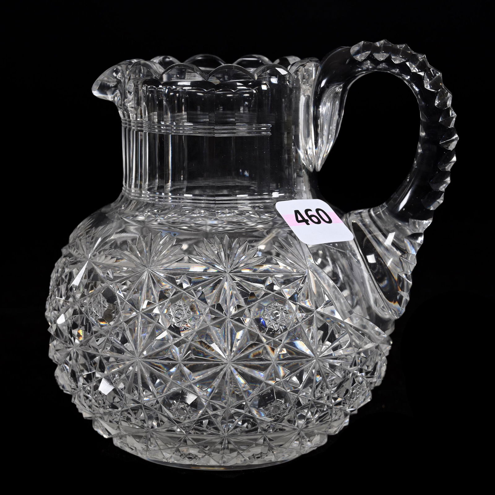 Pitcher, American Brilliant Cut Glass (1 of 3)