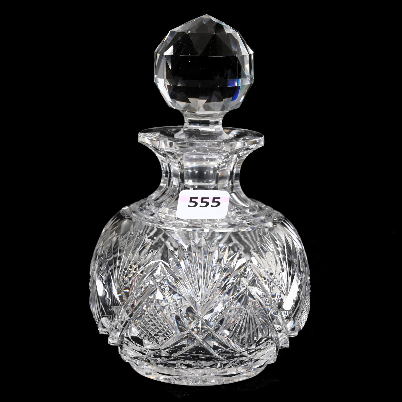 Cologne Bottle, American Brilliant Cut Glass, Parisian Pattern By Dorflinger (1 of 3)