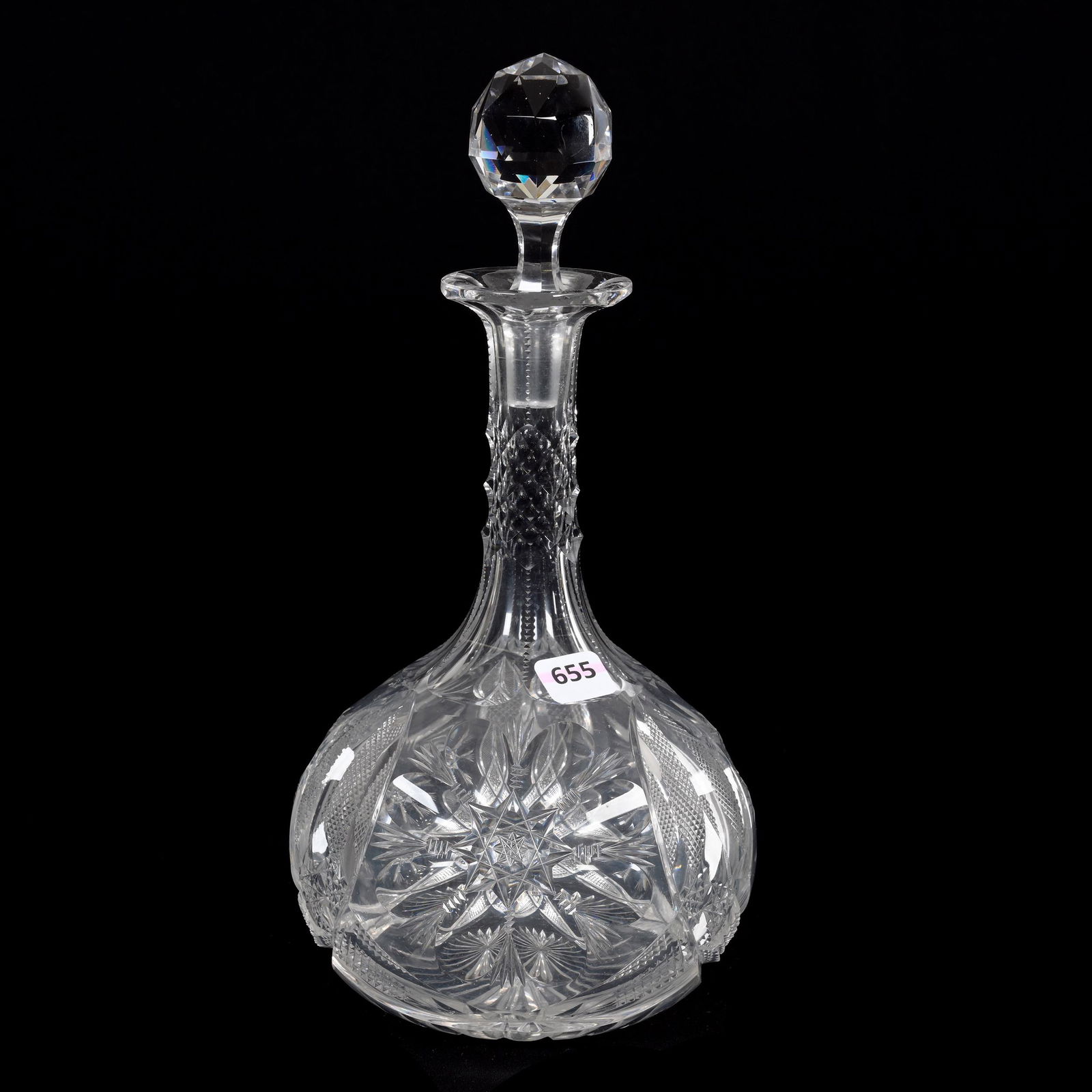 Decanter, American Brilliant Cut Glass (1 of 3)