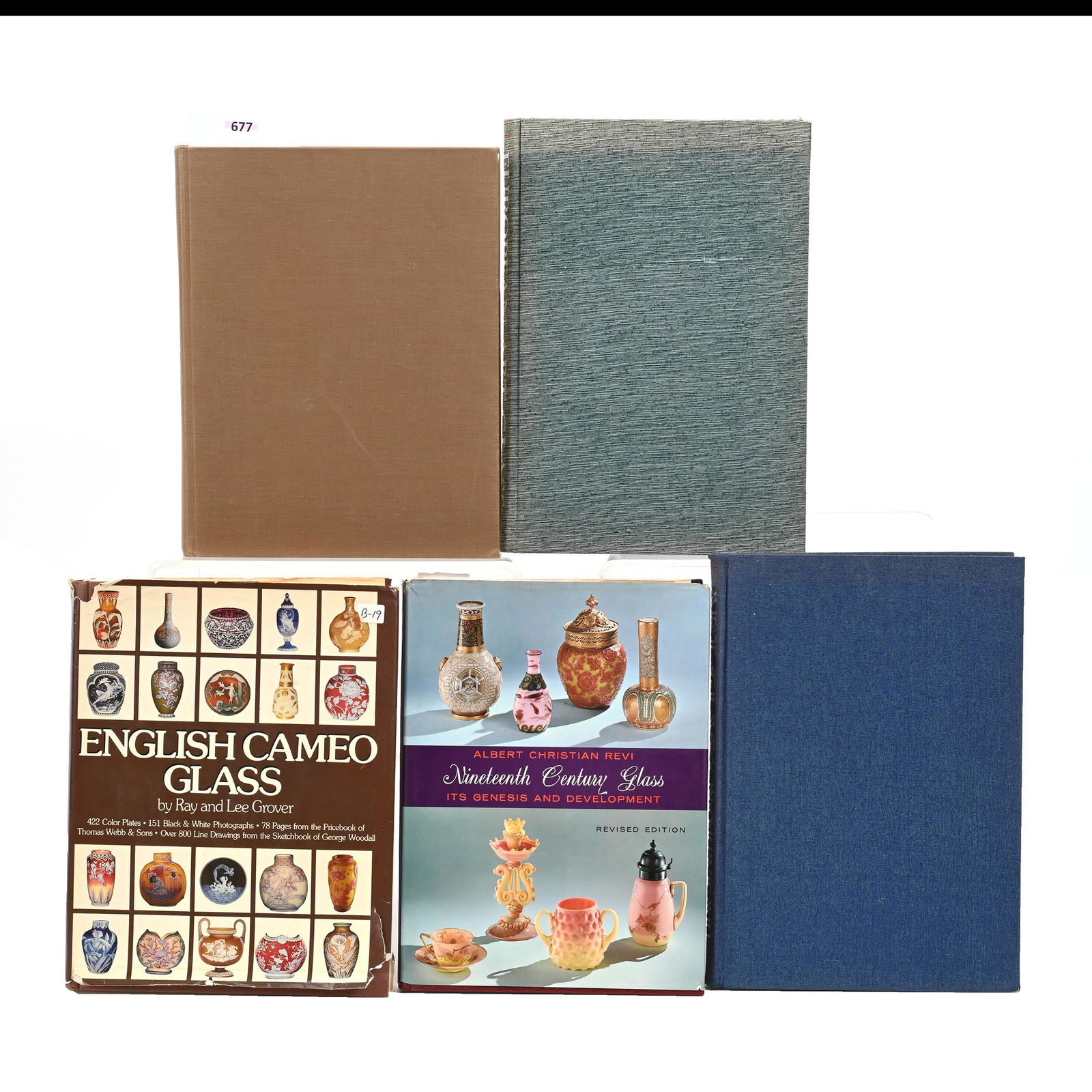 (5) Books About Cameo Glass & Art Glass (1 of 2)