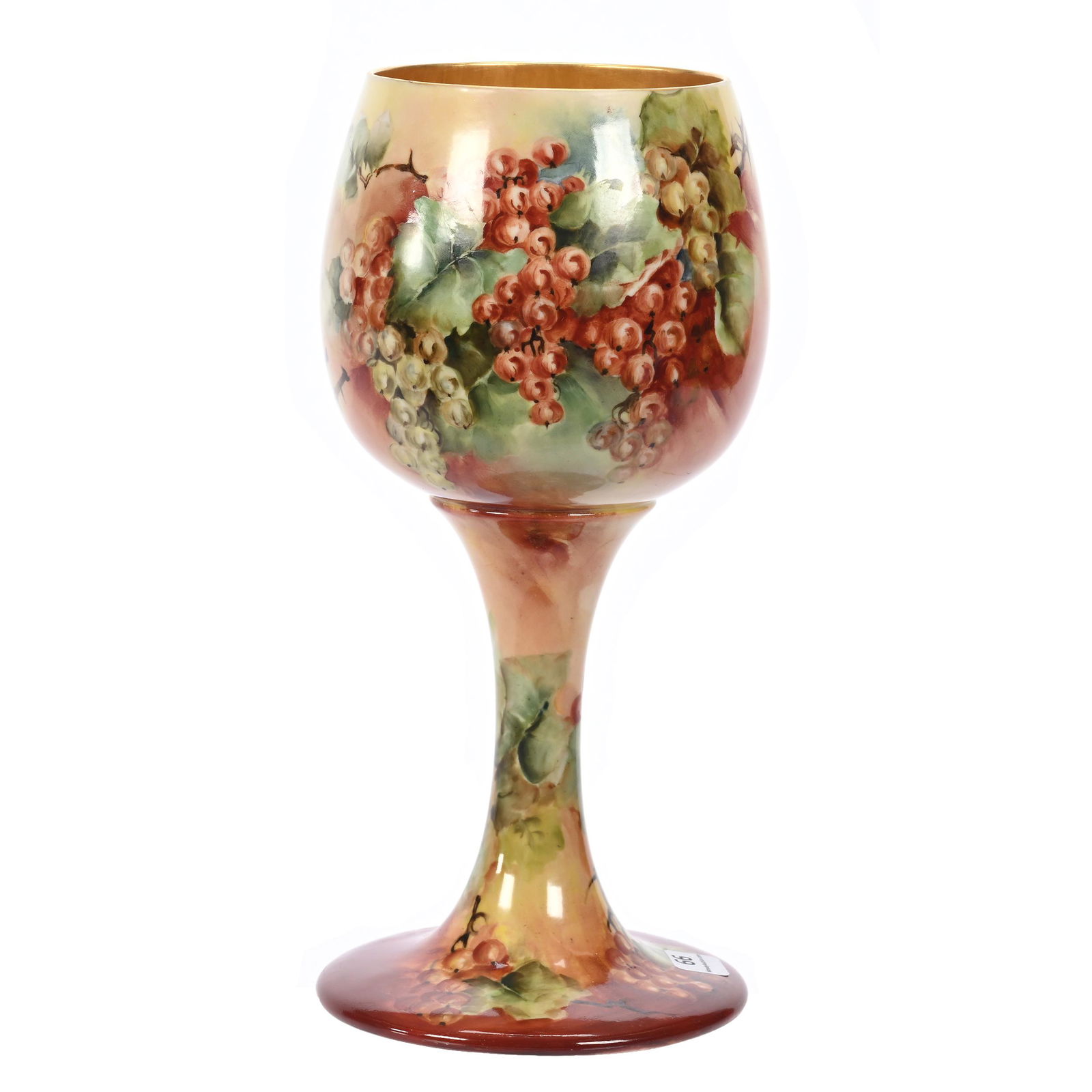 Toasting Goblet Marked Willetts Belleek (1 of 3)