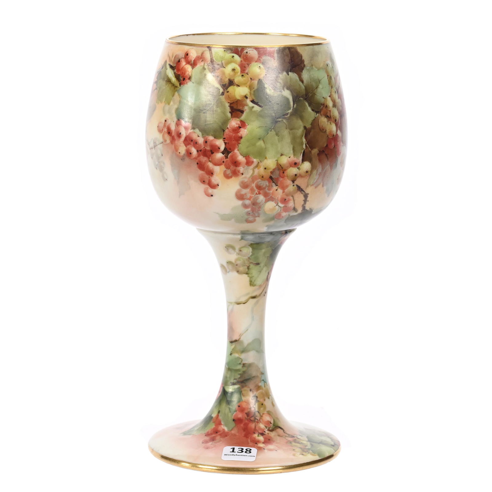 Toasting Goblet Marked Willetts Belleek (1 of 3)