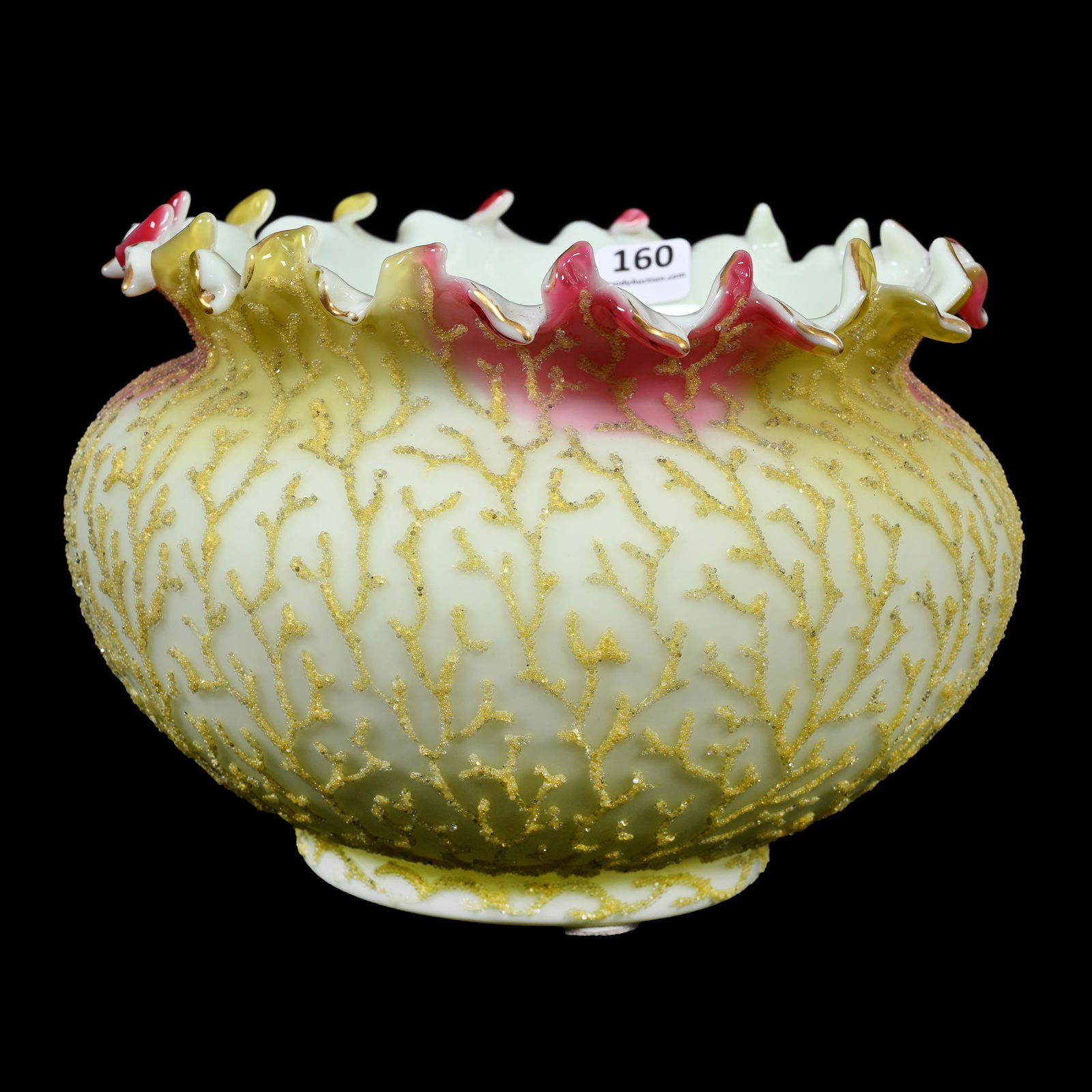 Vase, Rainbow Satin Art Glass (1 of 3)