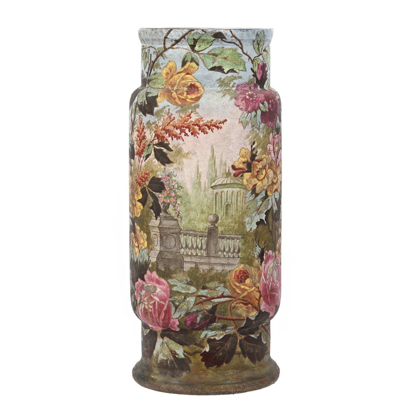 Umbrella Stand/Floor Vase Marked Royal Bonn (1 of 4)