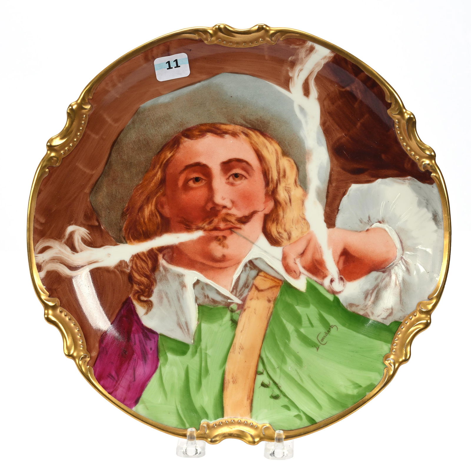 Charger Marked Coronet Limoges (1 of 3)