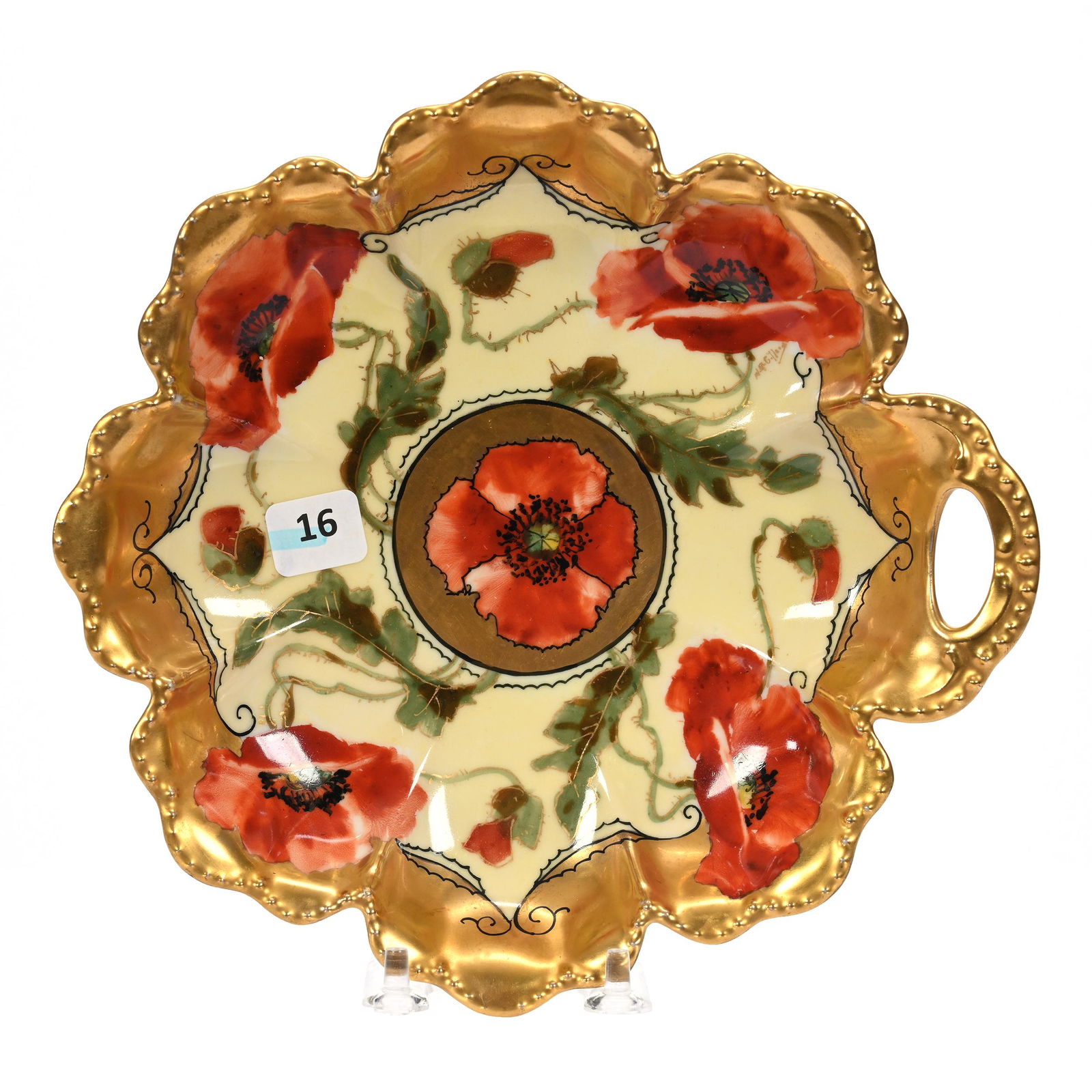 Bowl Marked Pickard, Haviland Limoges Blank (1 of 3)