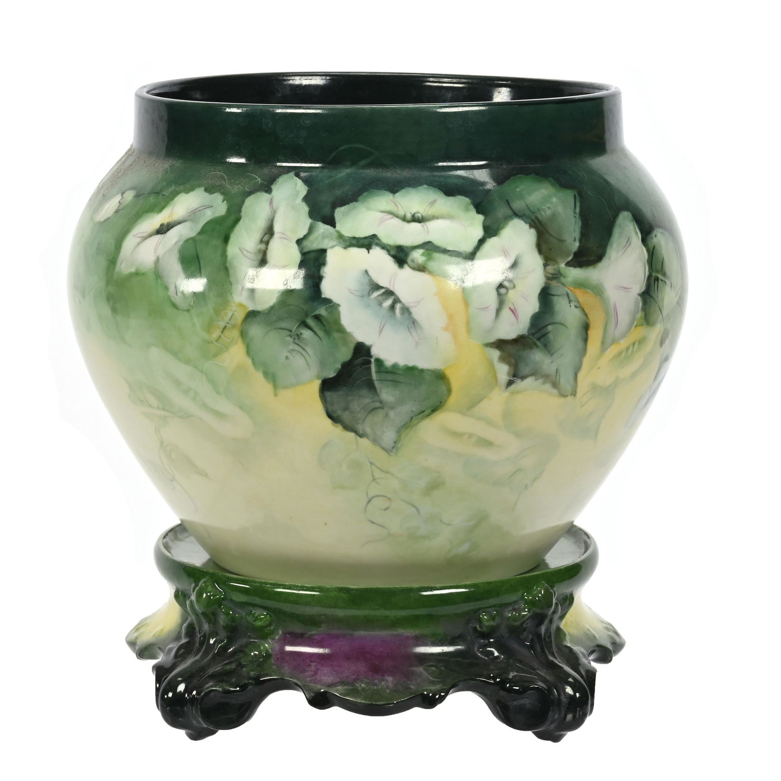 Jardiniere & Pedestal Marked T&V Limoges (1 of 4)
