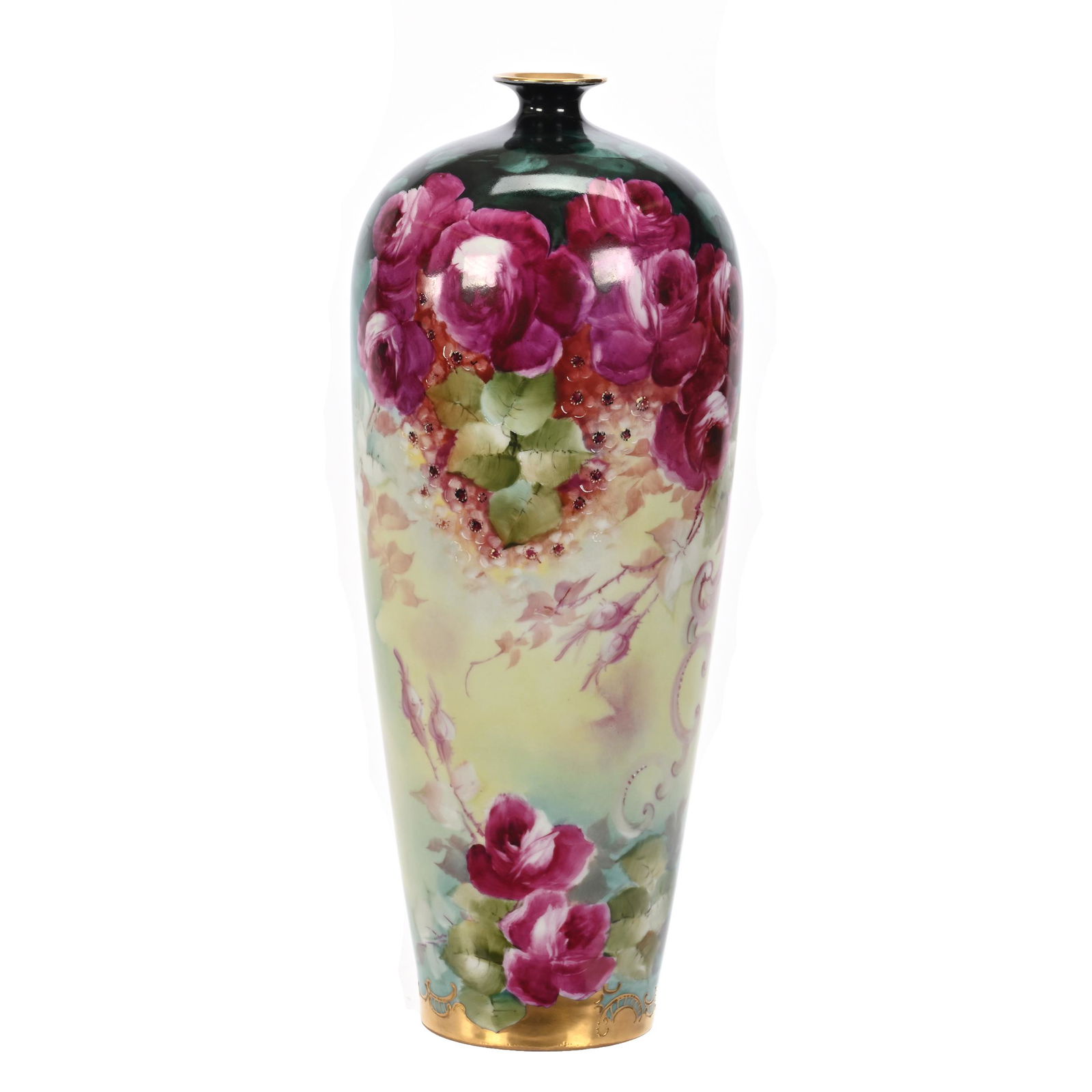 Vase Marked W.G. Limoges (1 of 5)