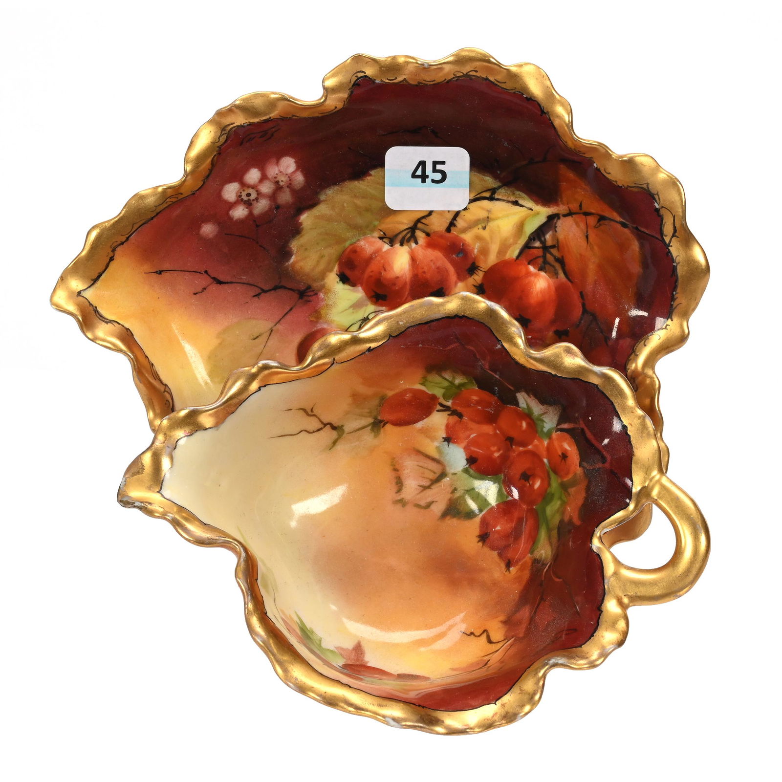 Mayonnaise Bowl/Underplate Marked Brauer (1 of 4)