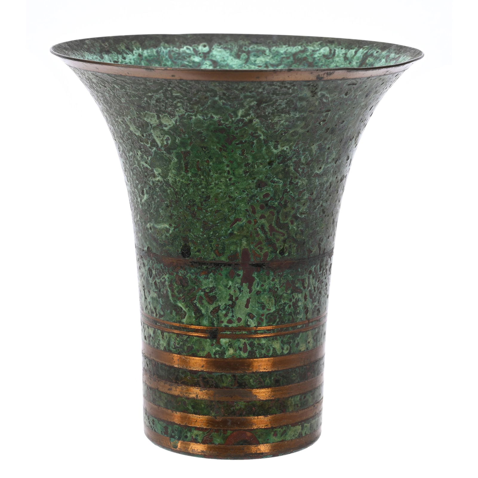 Vase, Bronze Art Deco Marked Carl Sorensen (1 of 4)