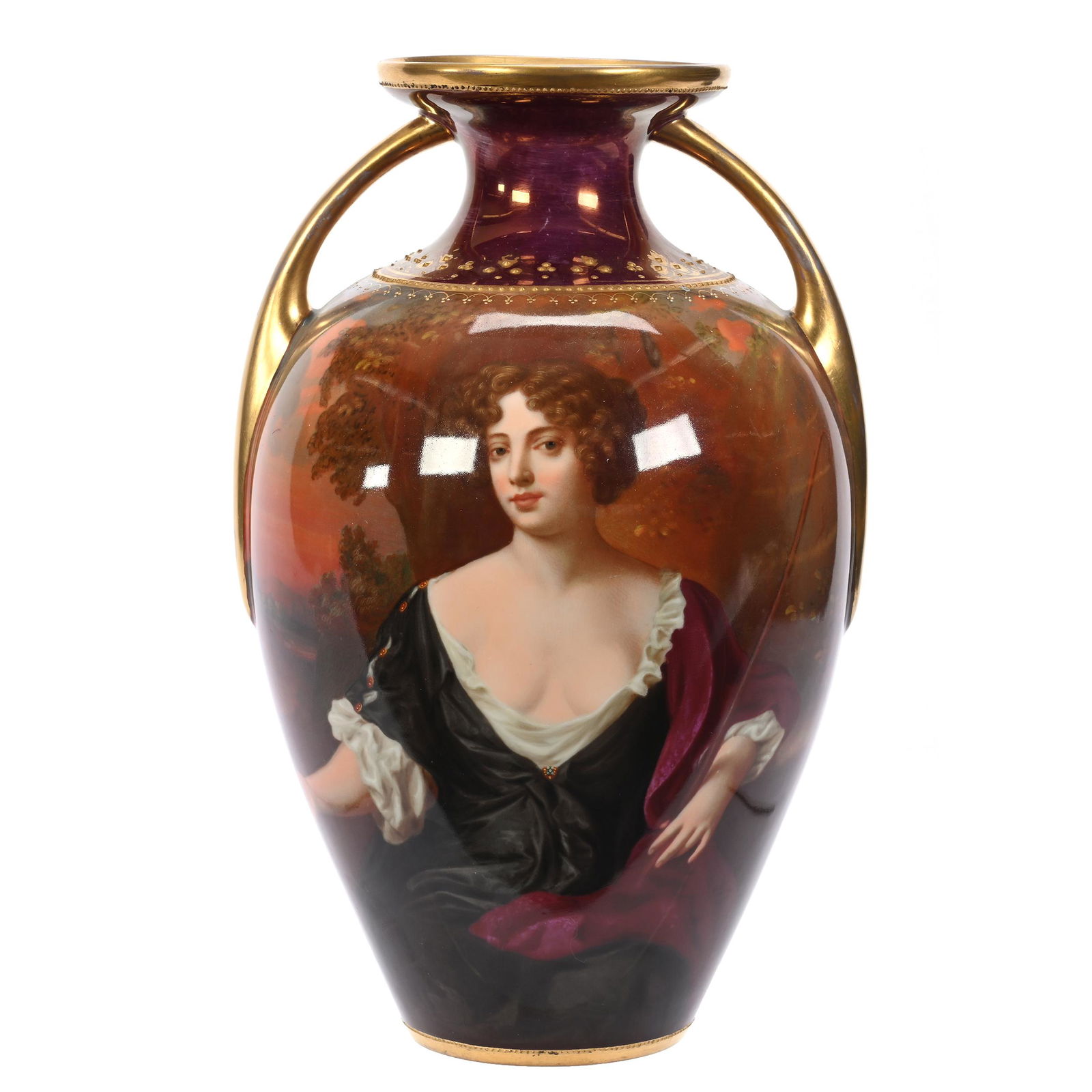 Vase Marked Germany, Two Handles (1 of 3)