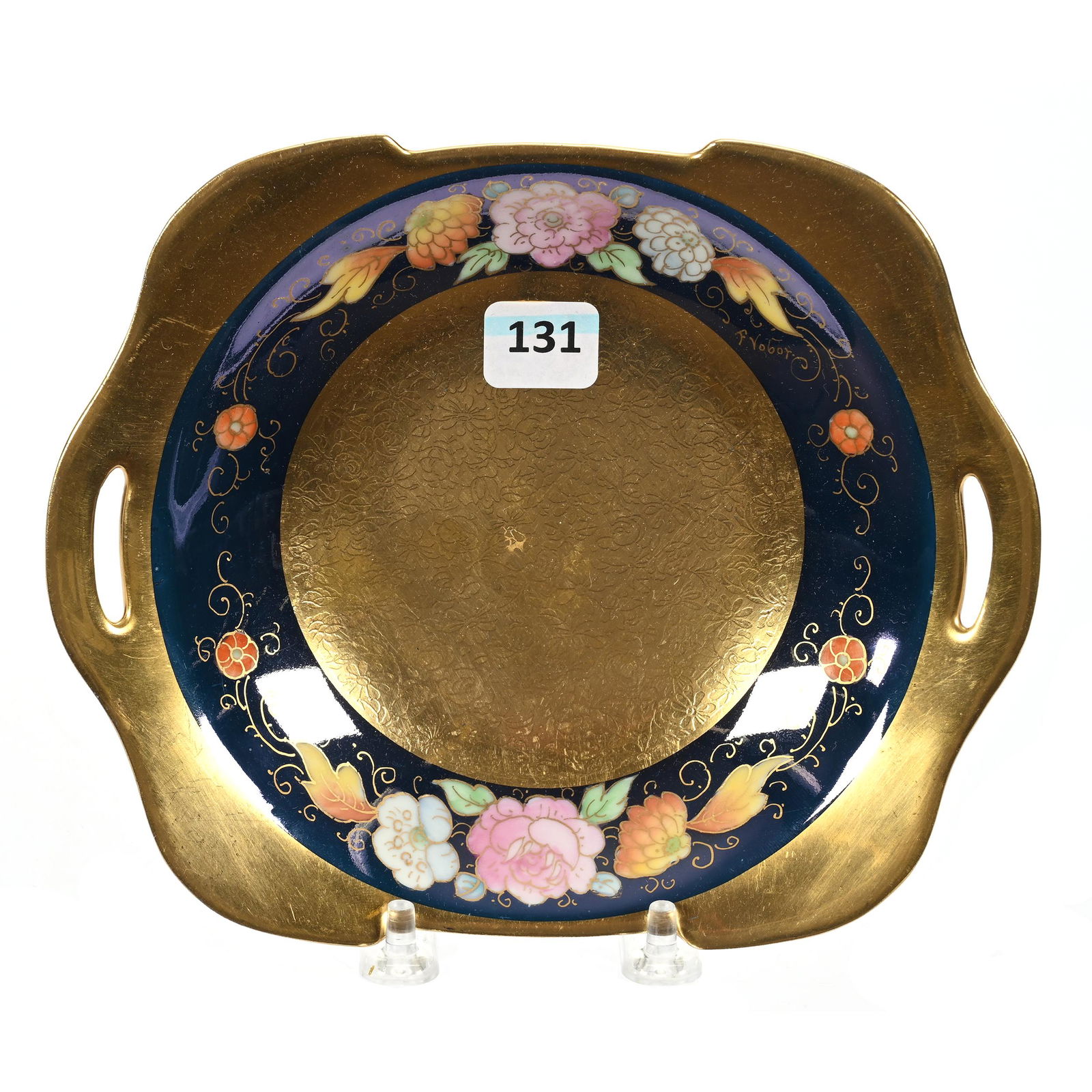 Square Dish Marked Pickard, R.S. Tillowitz Blank (1 of 3)