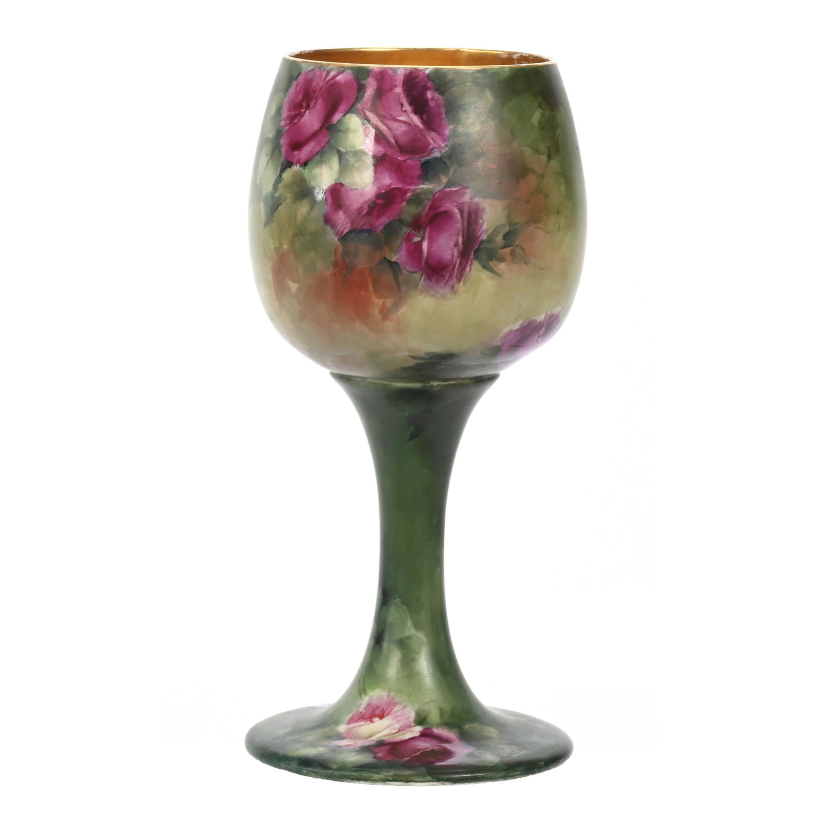 Toasting Goblet Marked Willetts Belleek (1 of 3)