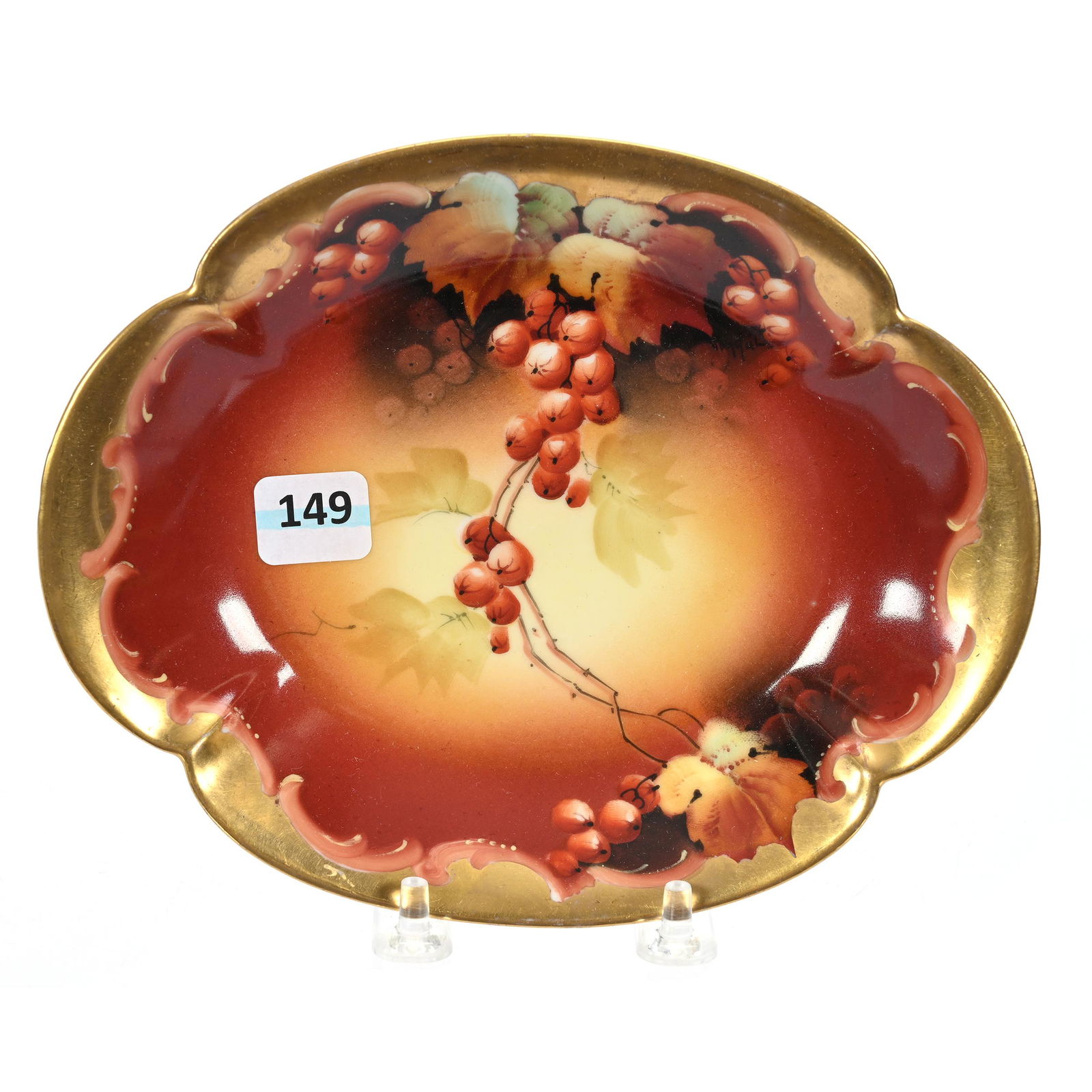 Oval Dish Marked Pickard, Haviland Limoges Blank (1 of 2)