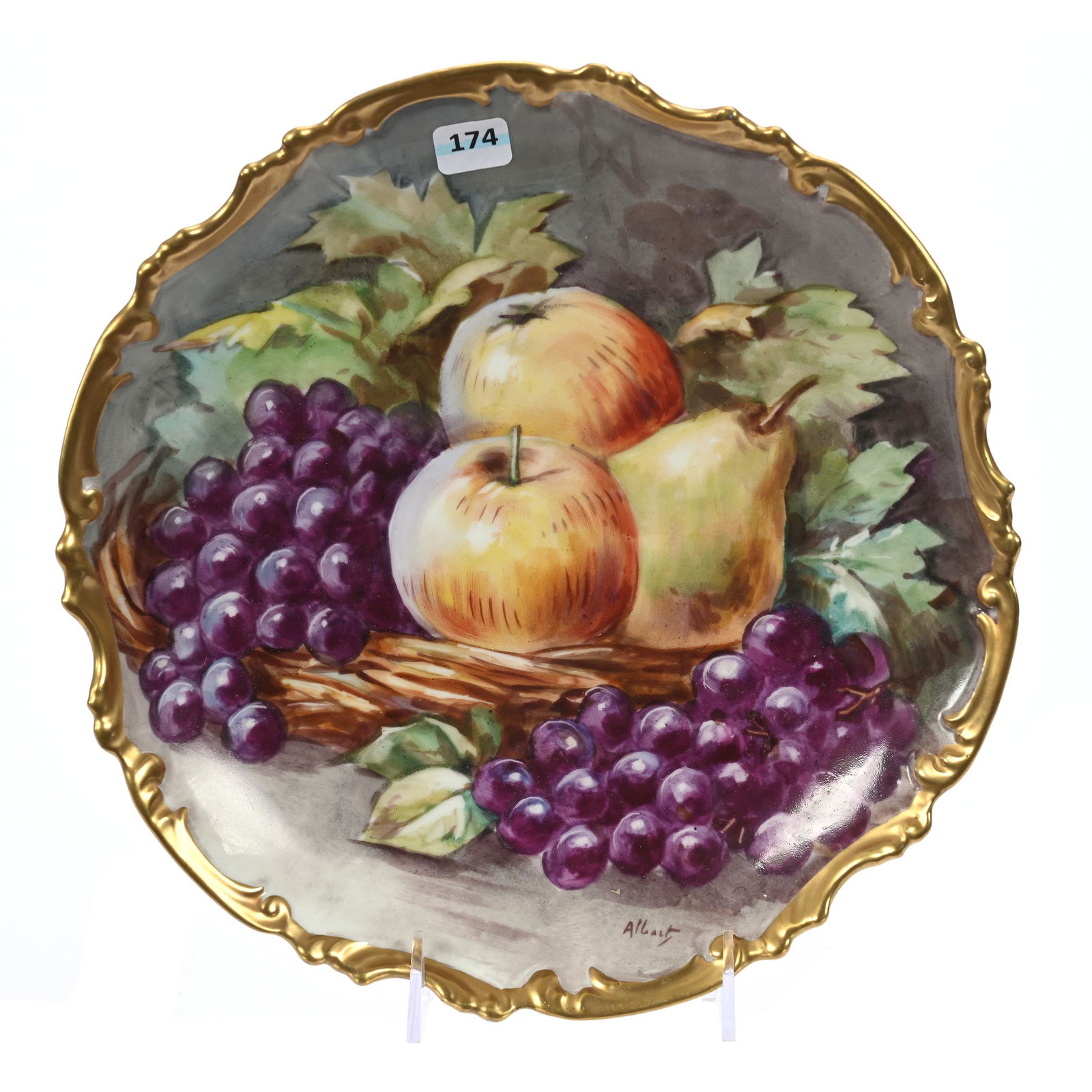 Charger, Unmarked Limoges (1 of 3)