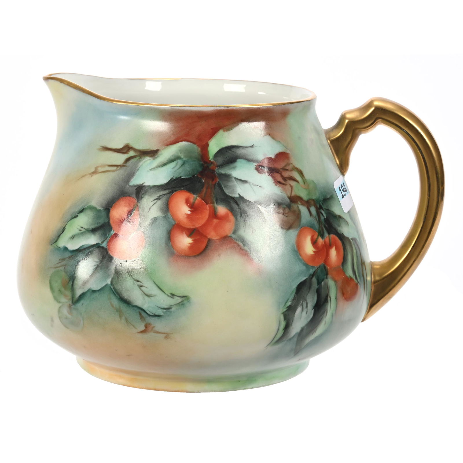 Pitcher Marked W.G. Limoges (1 of 3)