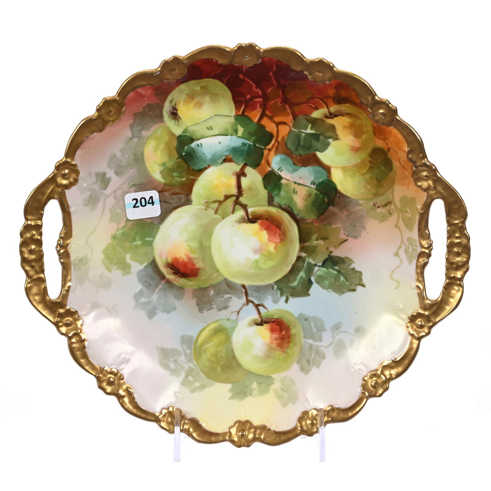 Cake Plate Marked Coronet Limoges (1 of 3)