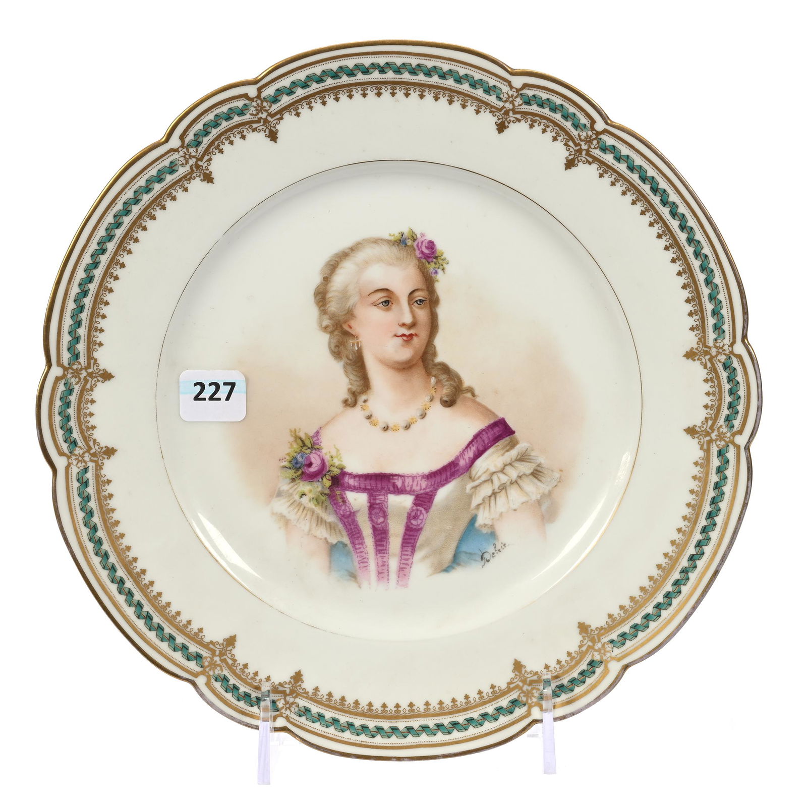 Plate Marked Sevres (1 of 2)
