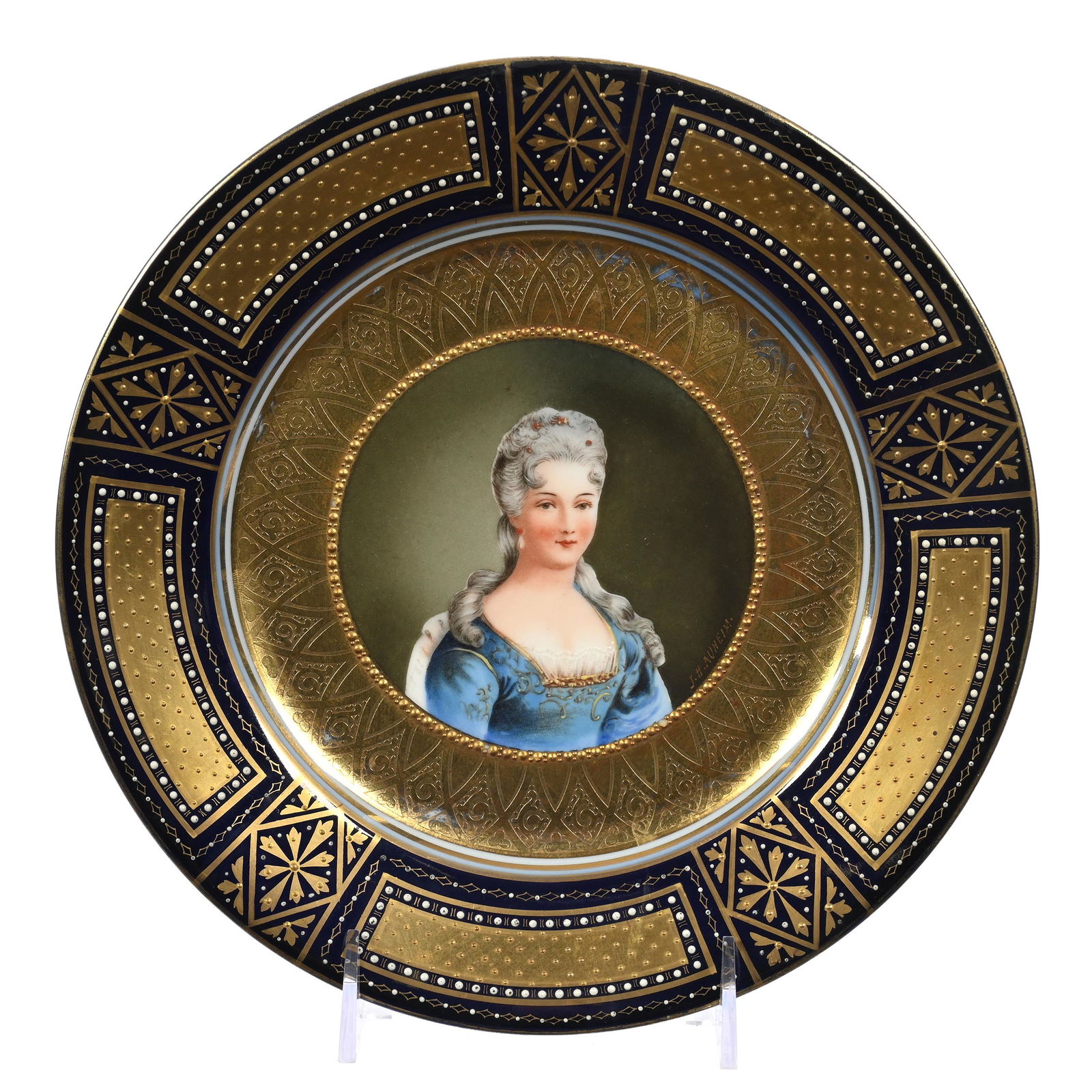 Plate Marked Beehive (1 of 3)