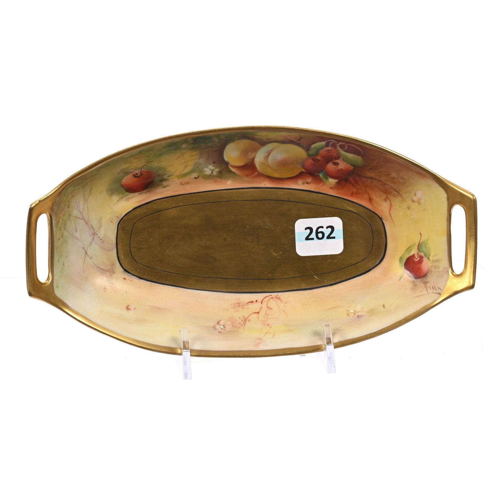 Relish Tray Marked Pickard, Noritake Blank (1 of 3)