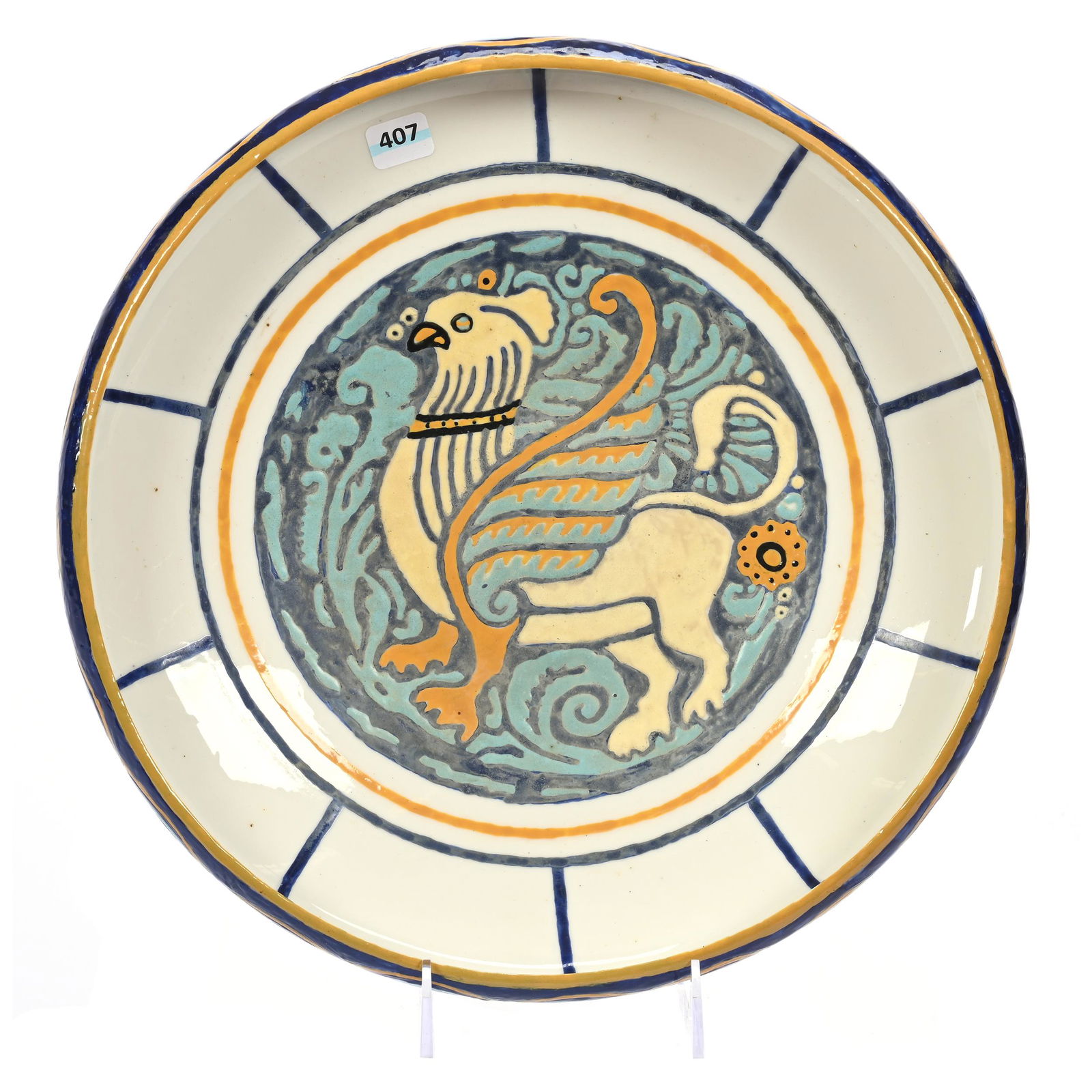 Large Center Bowl Marked Lenox Belleek (1 of 2)