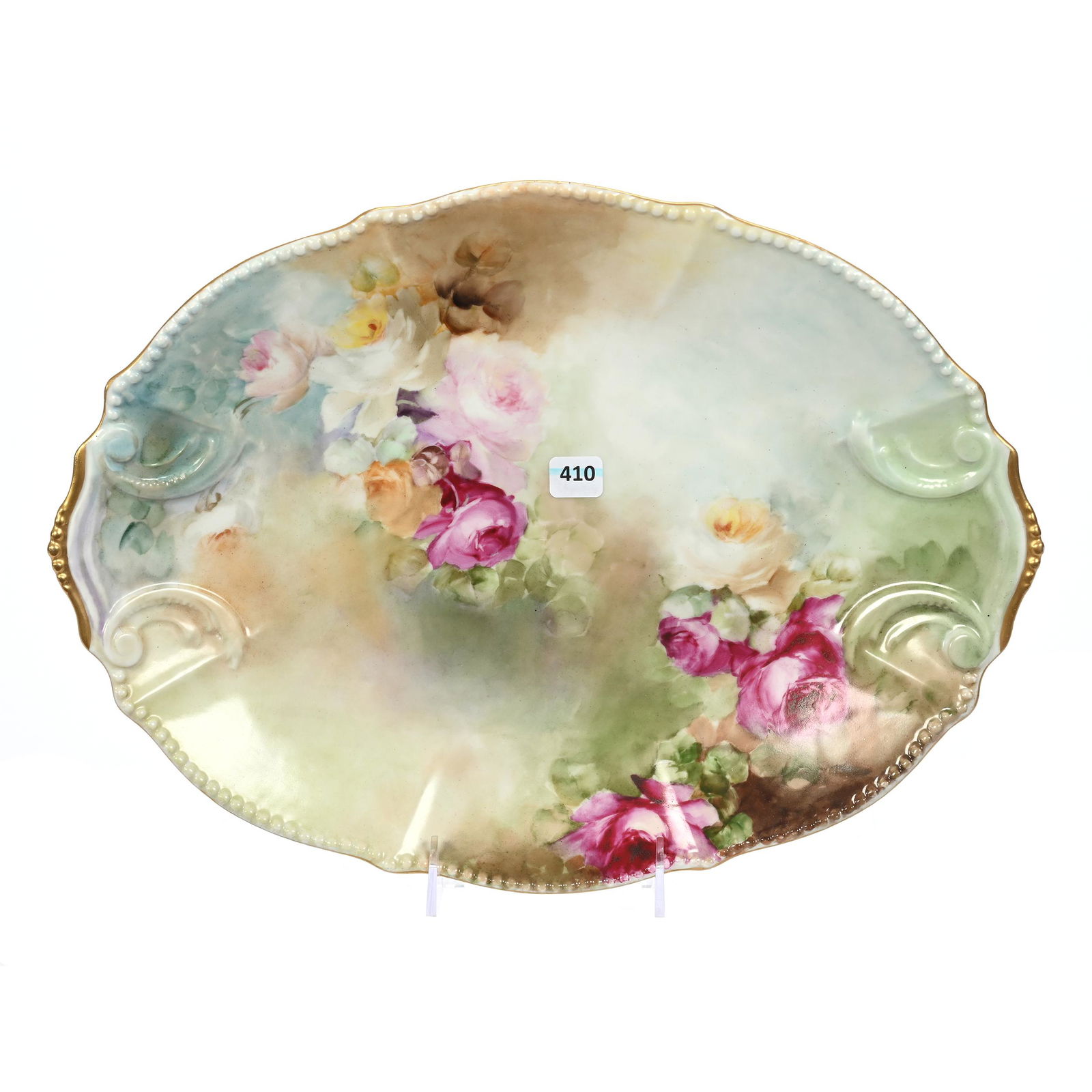 Oval Tray Marked Elite Limoges (1 of 2)