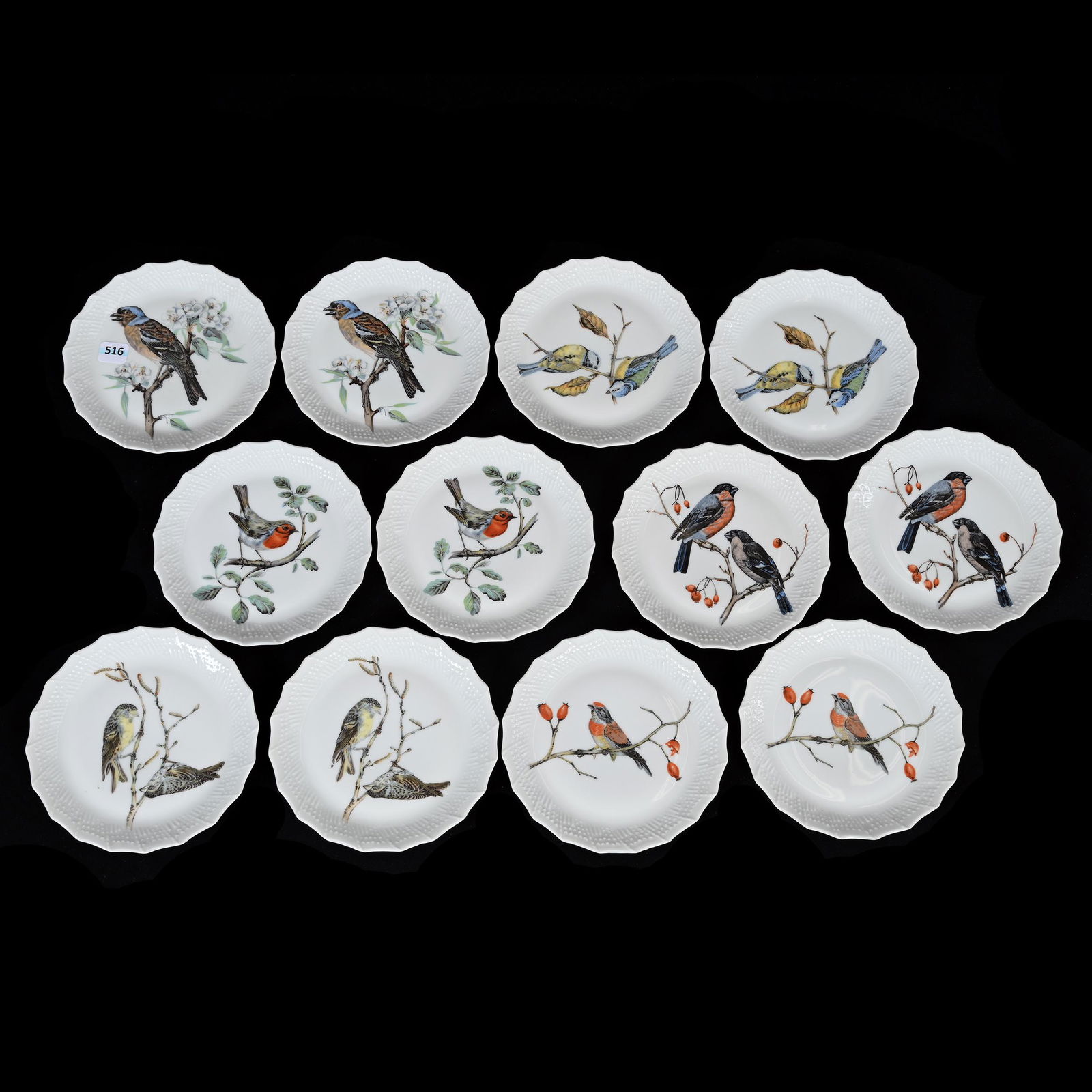 (12) Plates Marked Limoges, Age Unknown (1 of 4)