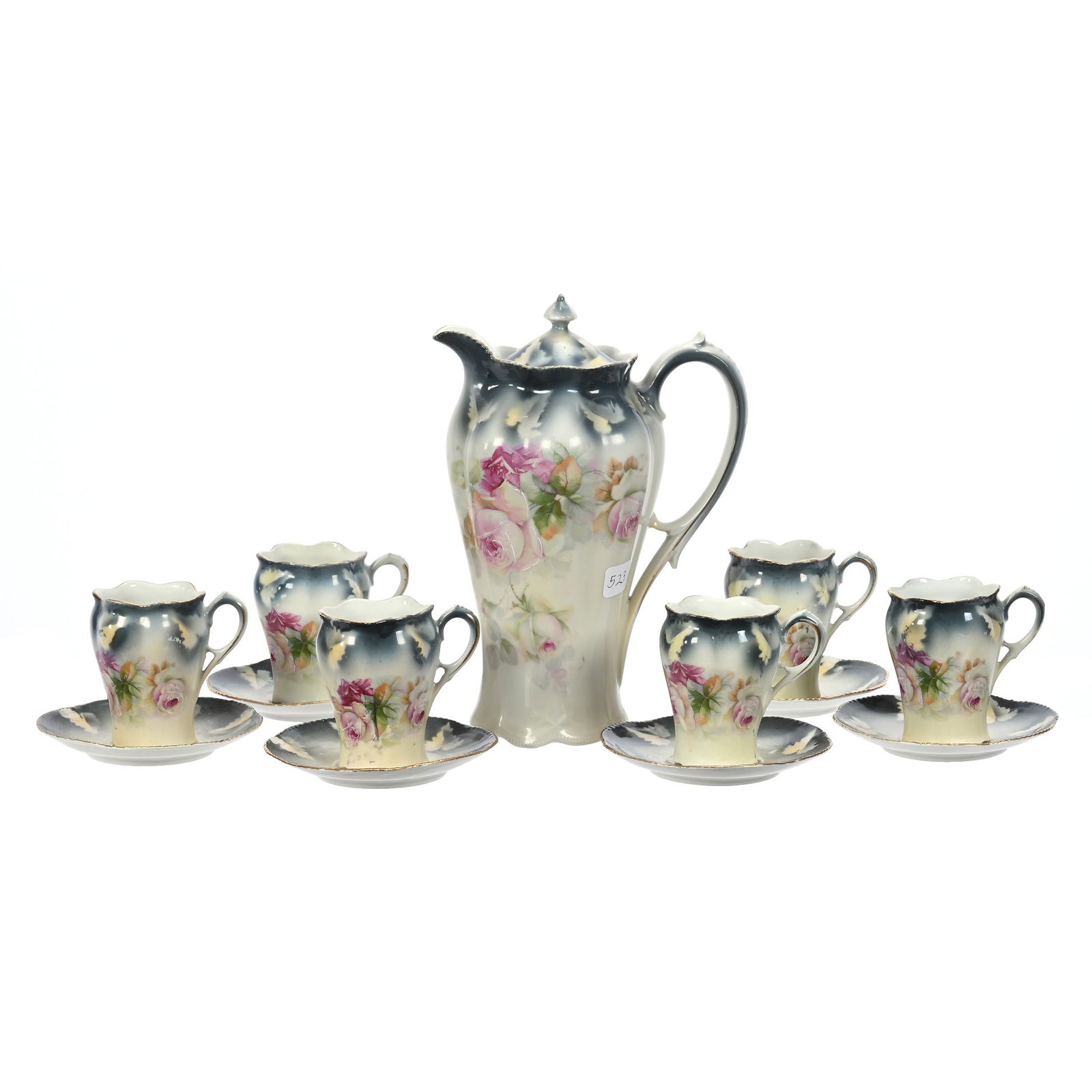 Chocolate Set Marked Crown Bavaria (1 of 3)