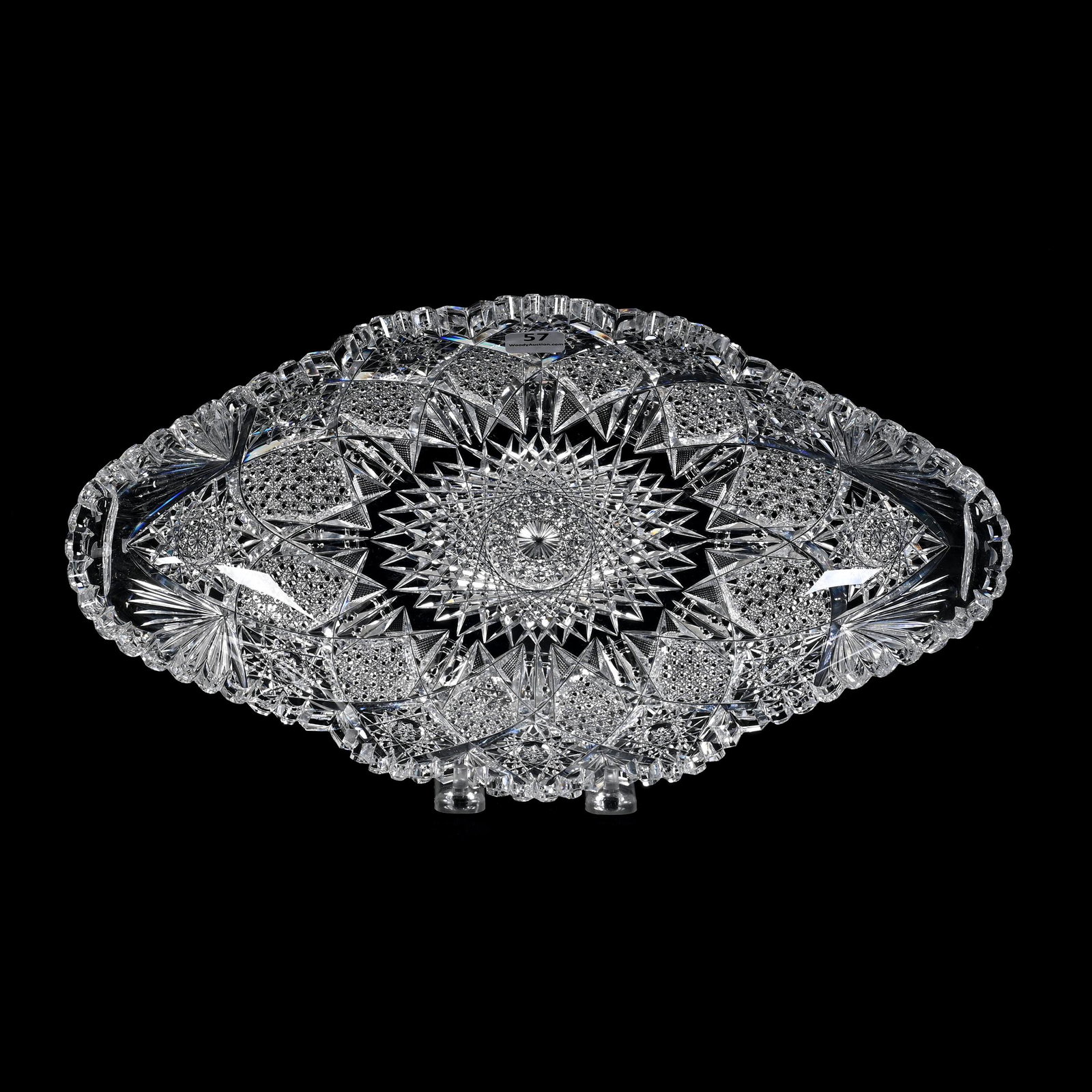 Ice Cream Tray, ABCG, Myrtle Pattern By Pairpoint (1 of 2)