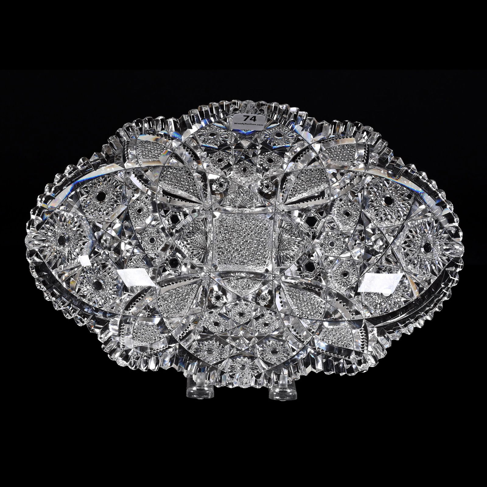 Oval Tray, ABCG, Marcella Pattern By Libbey (1 of 2)