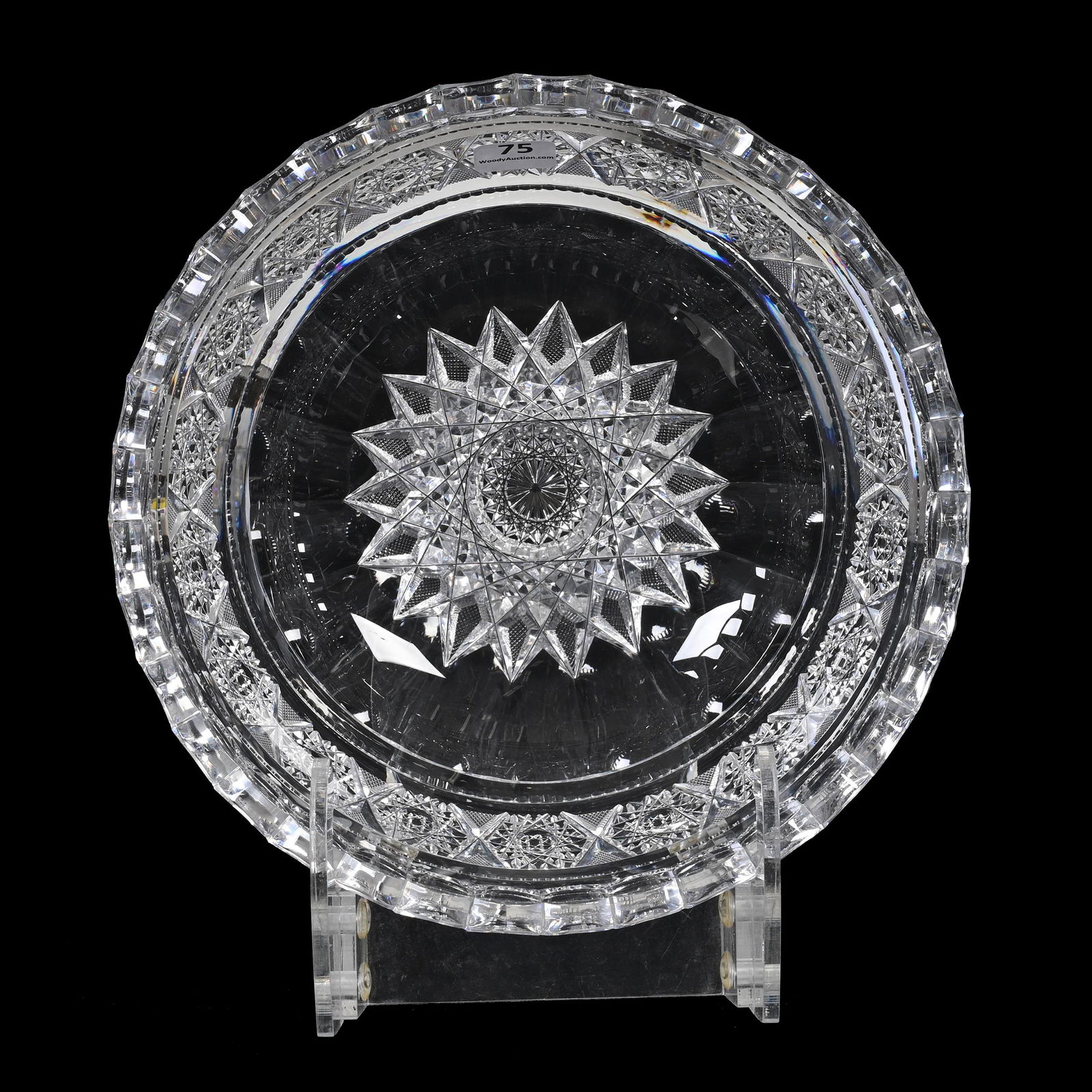 Bowl, ABCG, Aberdeen Pattern By Jewel Cut Glass (1 of 3)