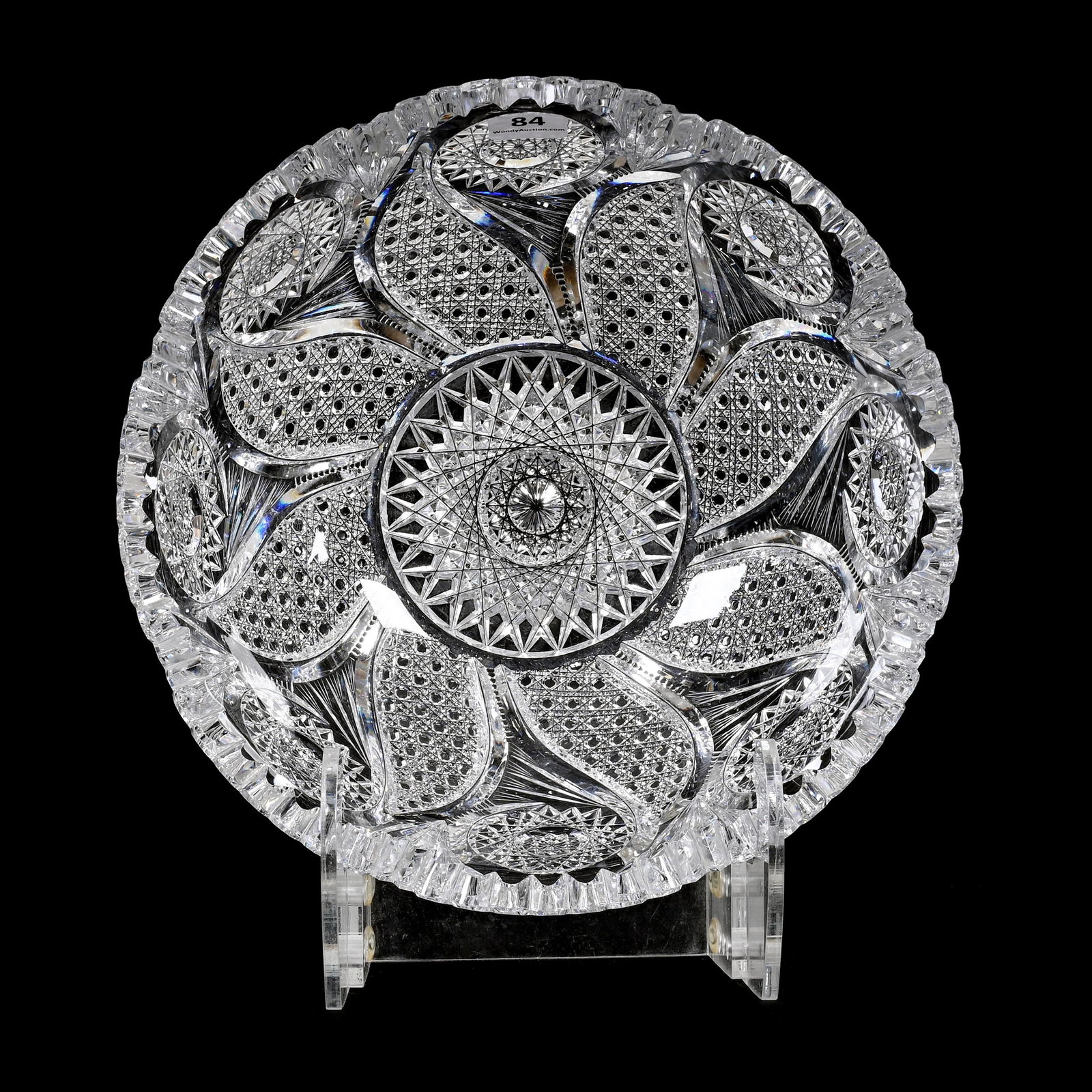 Bowl, ABCG, Iris Pattern By Blackmer (1 of 3)