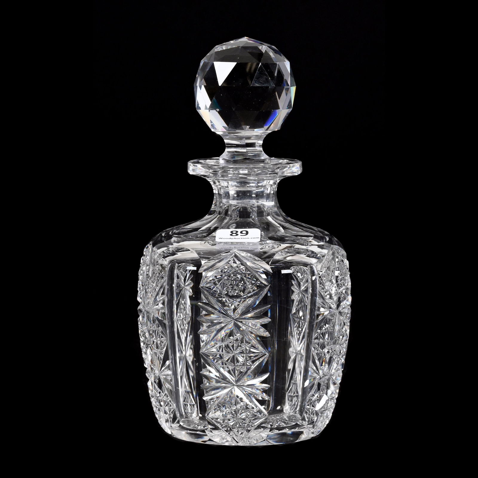 Cologne Bottle, ABCG, Signed Hawkes Teutonic Pattern (1 of 4)