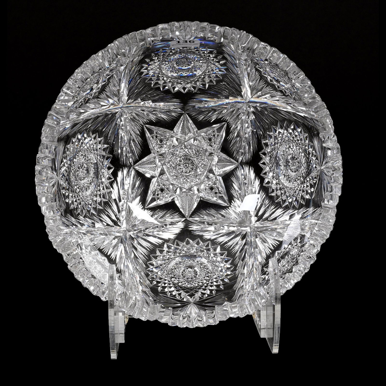 Bowl, ABCG, Signed Libbey Neola Pattern (1 of 3)