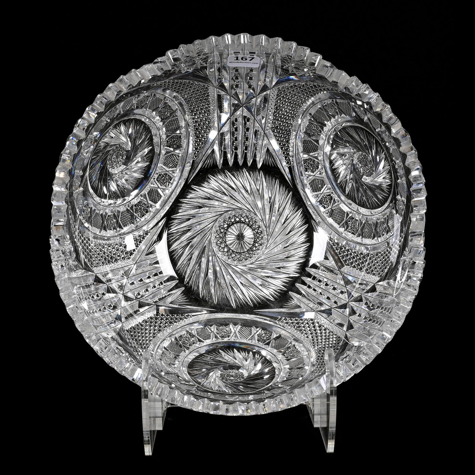 Bowl, American Brilliant Cut Glass (1 of 3)