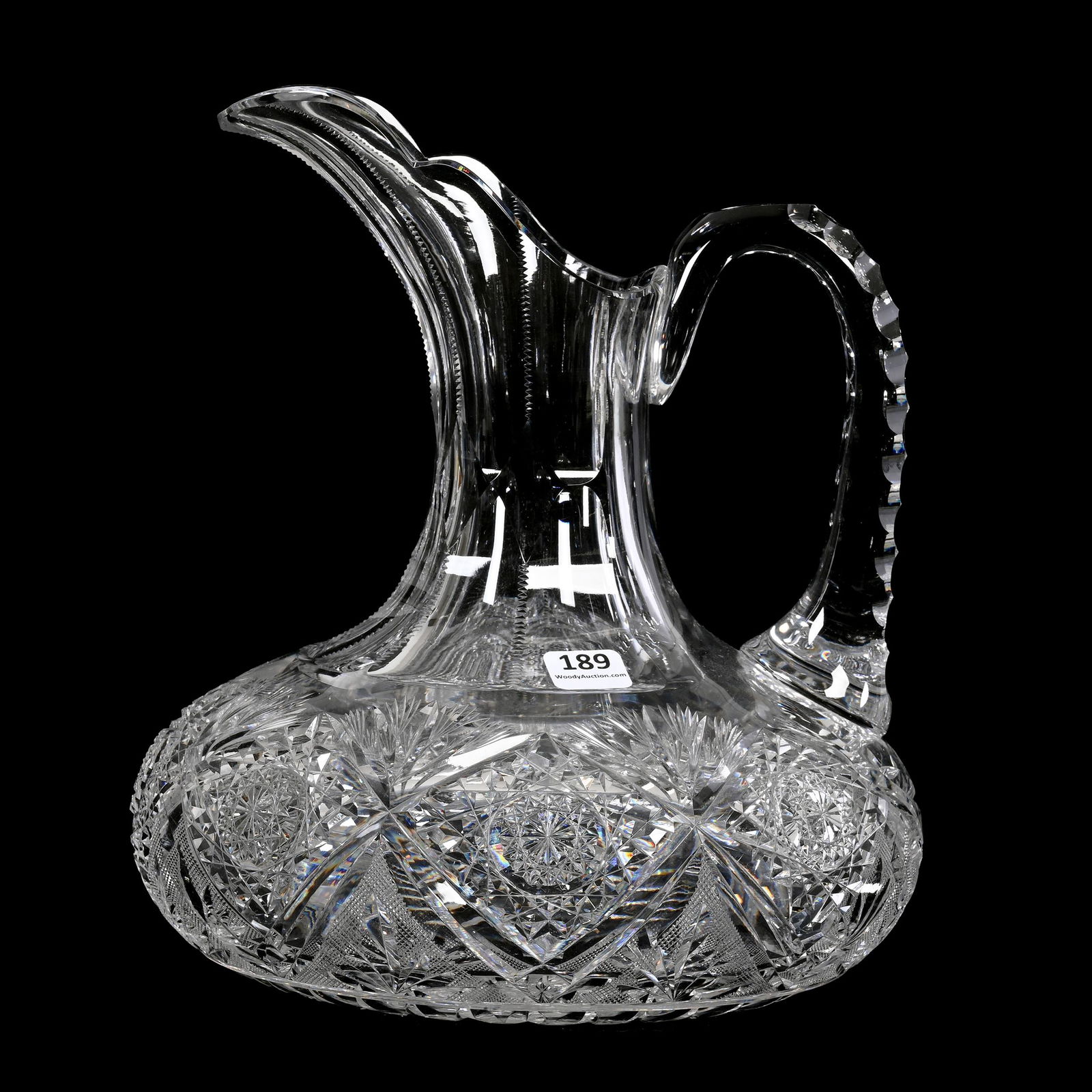 Large Pitcher, ABCG, Marquise Pattern By Egginton (1 of 3)