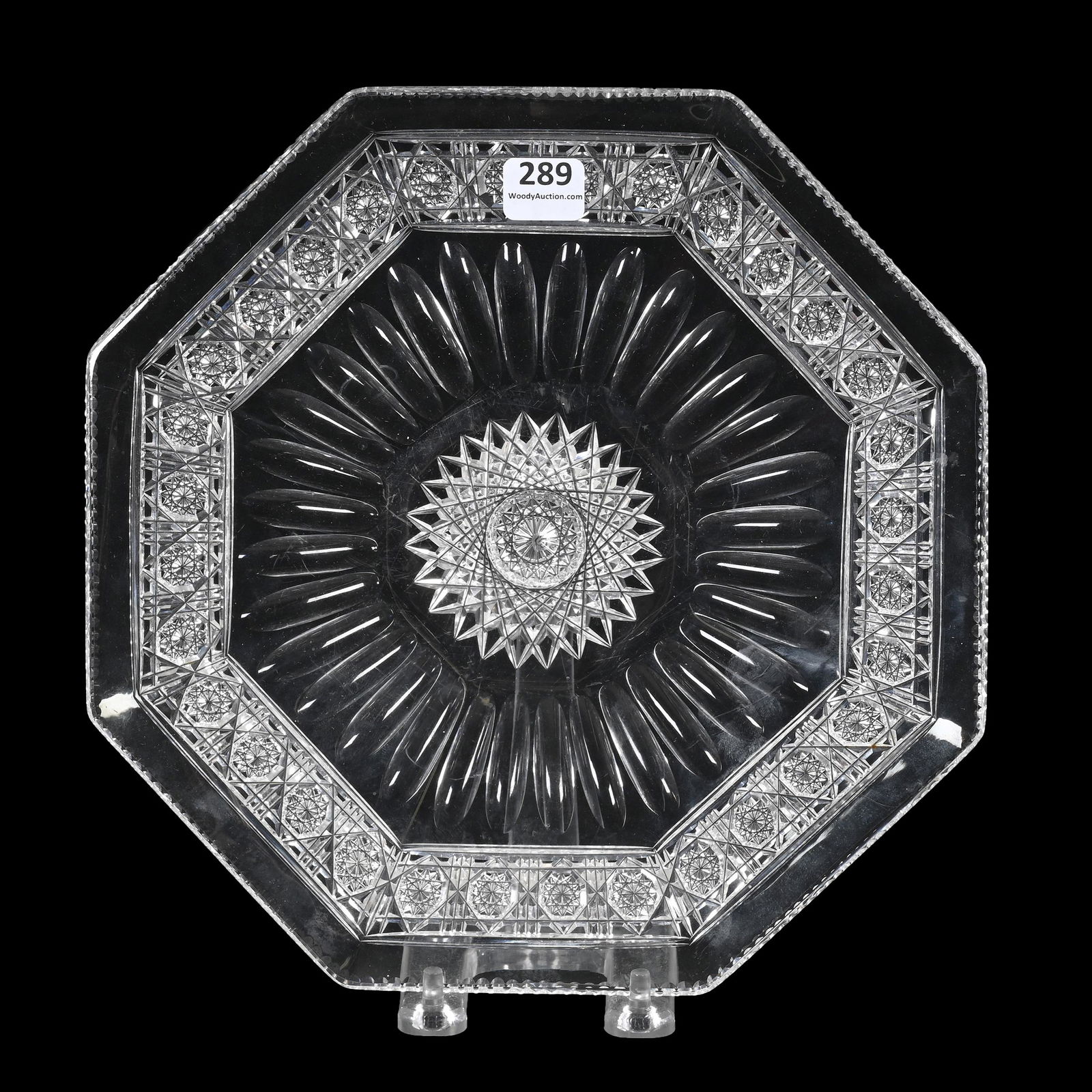 Plate, Eight-Sided, ABCG, Signed Sinclaire (1 of 2)