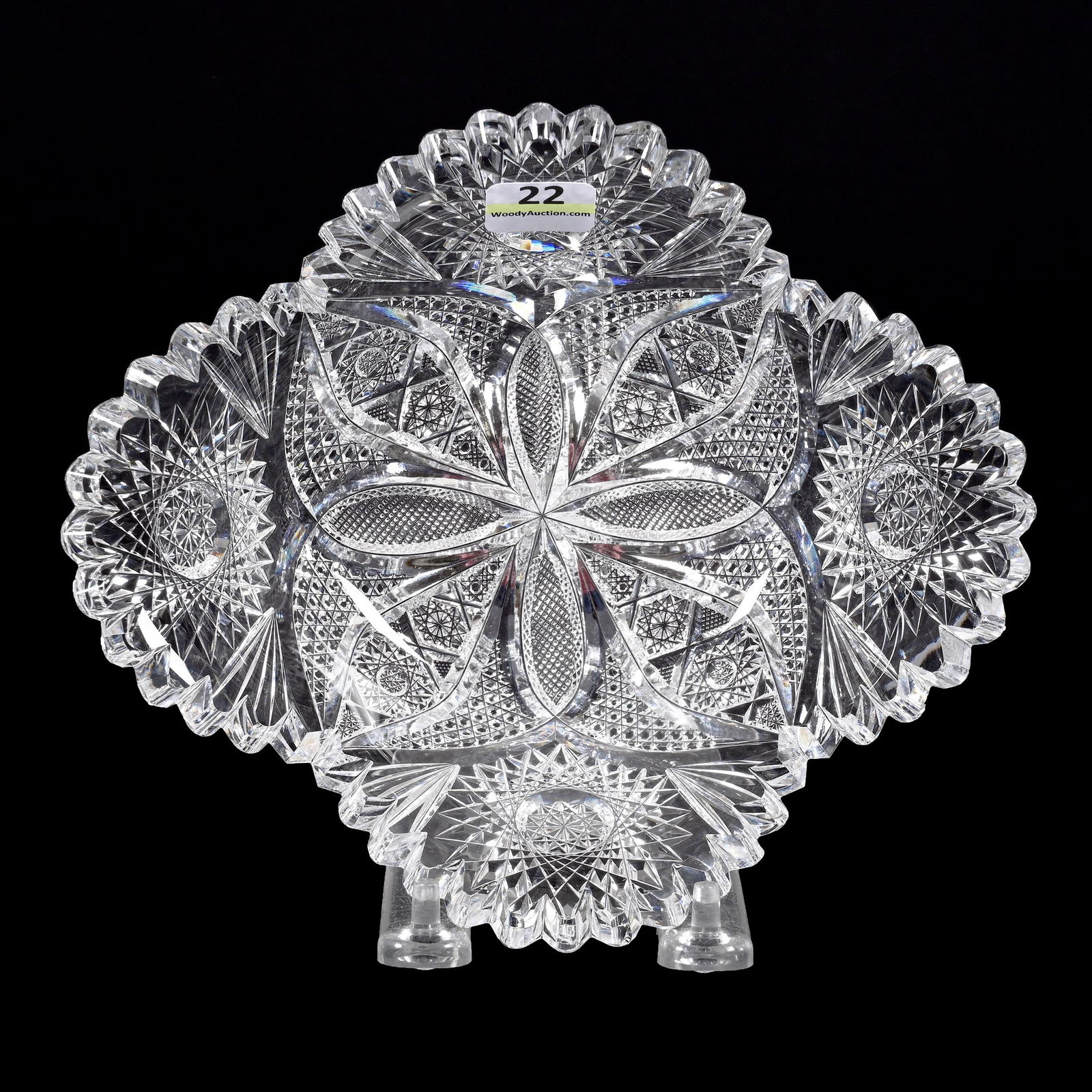 Bowl, ABCG, Pansy Pattern By Kelly & Steinman (1 of 3)