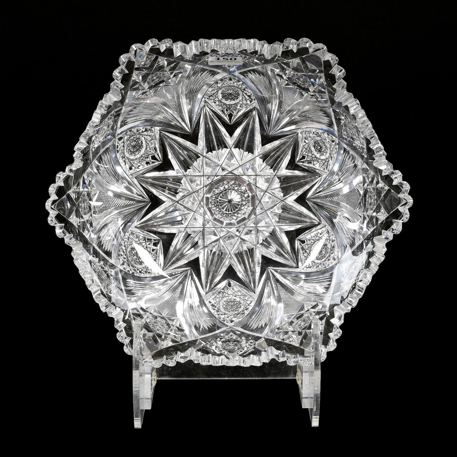 Bowl, ABCG, Signed Hawkes Holland Pattern (1 of 3)