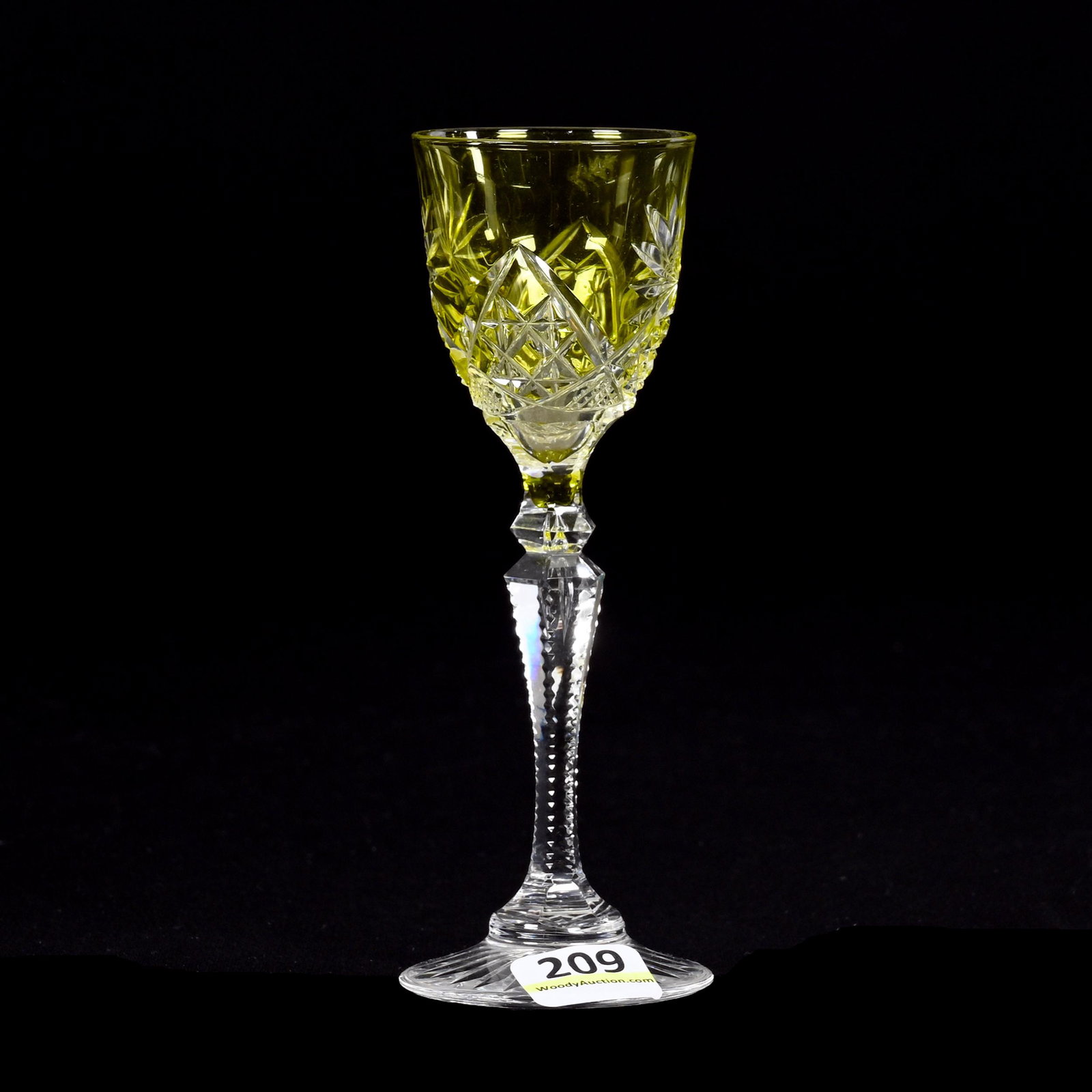 Cordial Stem, BPCG, Yellow Cut To Clear (1 of 3)